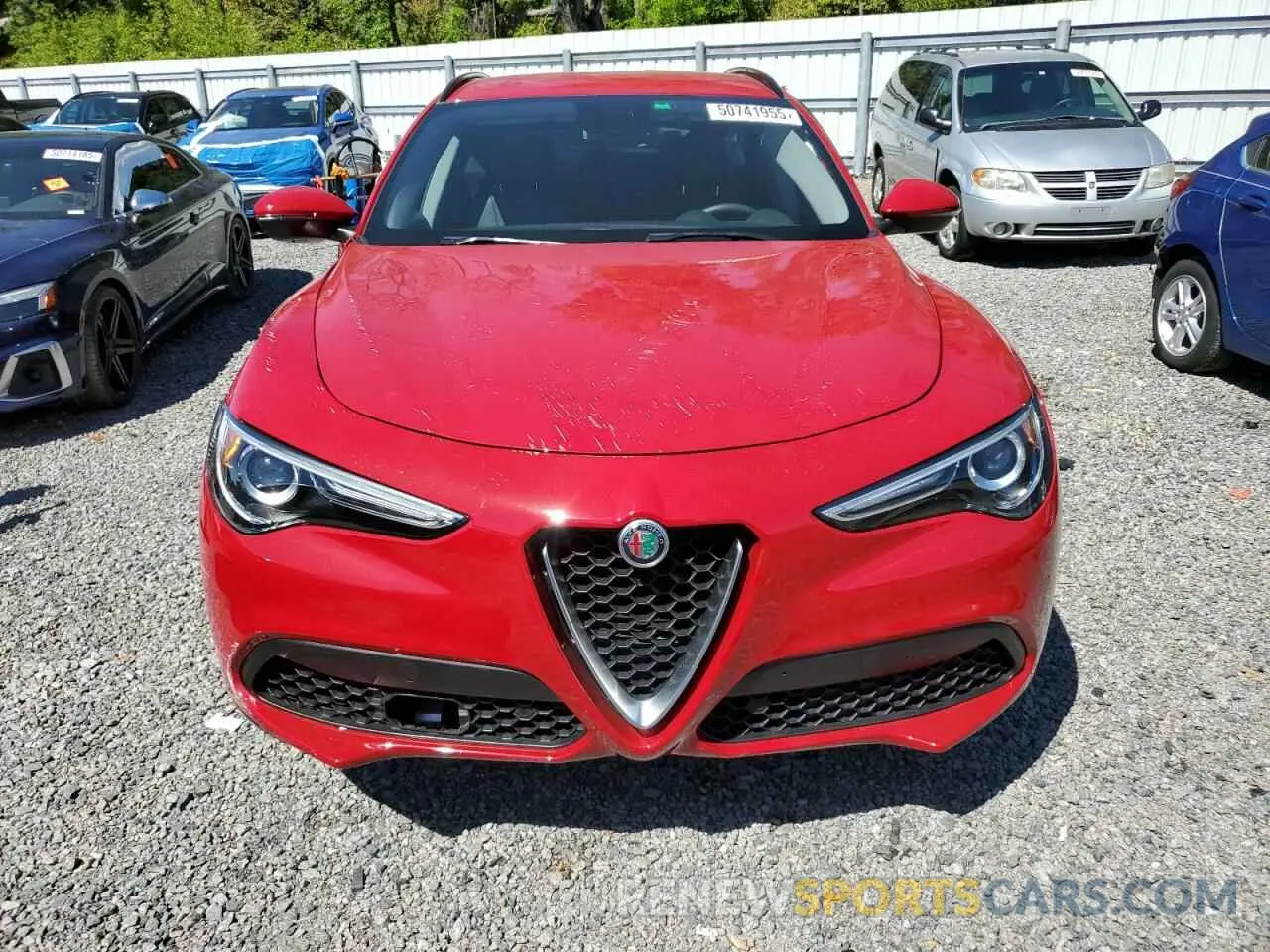 5 Photograph of a damaged car ZASPAJAN0K7C37407 ALFA ROMEO STELVIO 2019