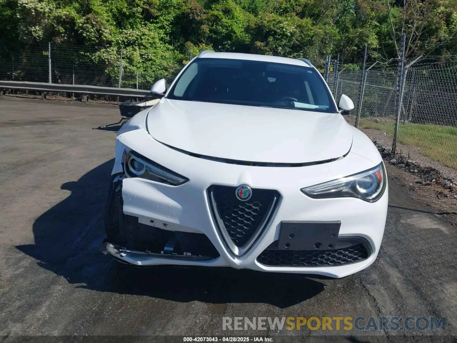 12 Photograph of a damaged car ZASPAJAN0K7C41814 ALFA ROMEO STELVIO 2019