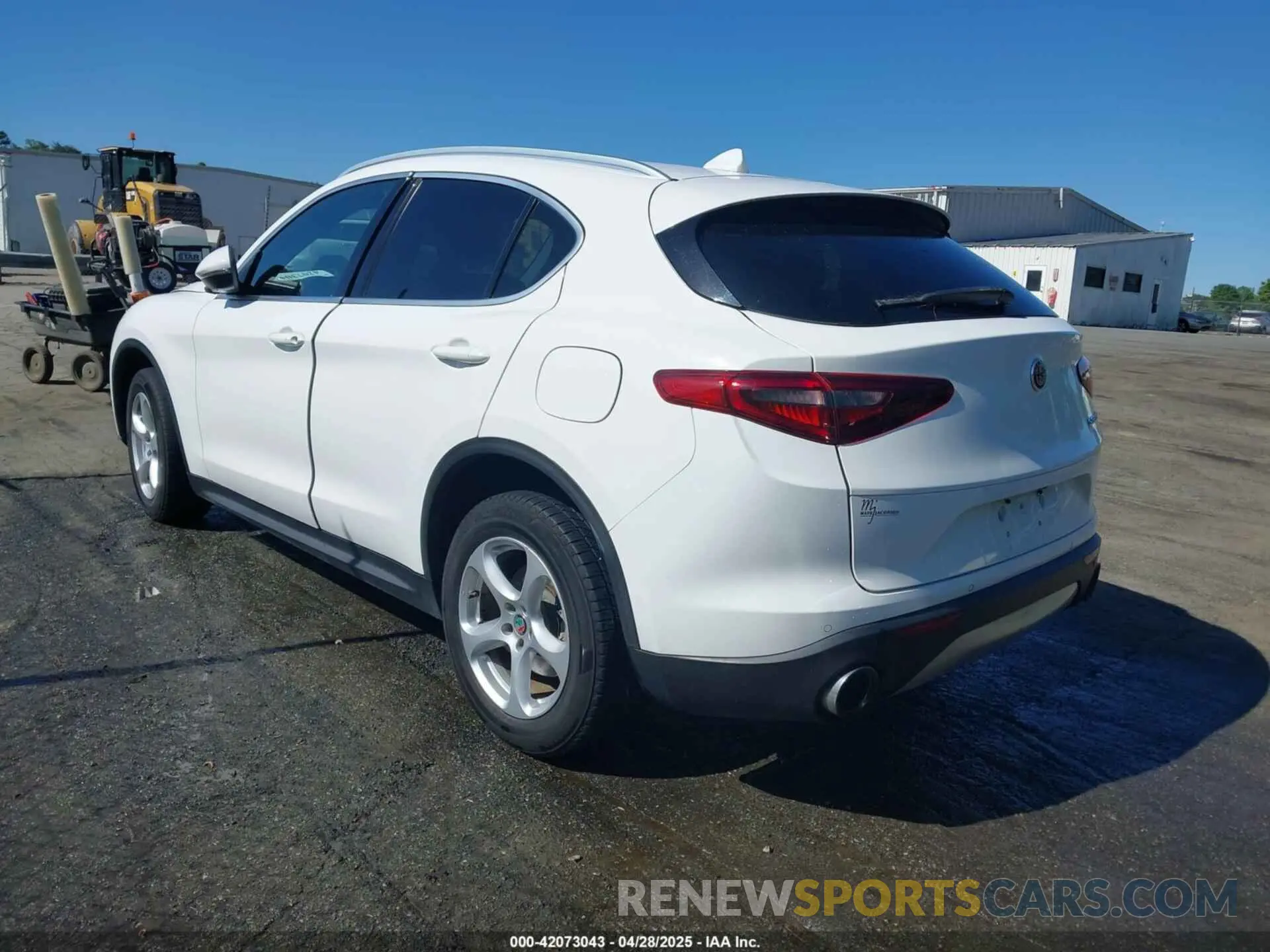 3 Photograph of a damaged car ZASPAJAN0K7C41814 ALFA ROMEO STELVIO 2019