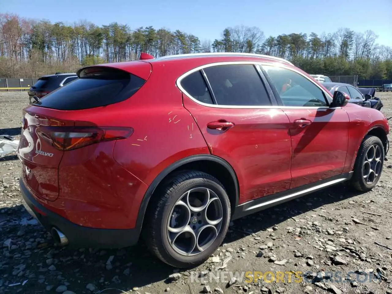 3 Photograph of a damaged car ZASPAJAN2K7C49106 ALFA ROMEO STELVIO 2019
