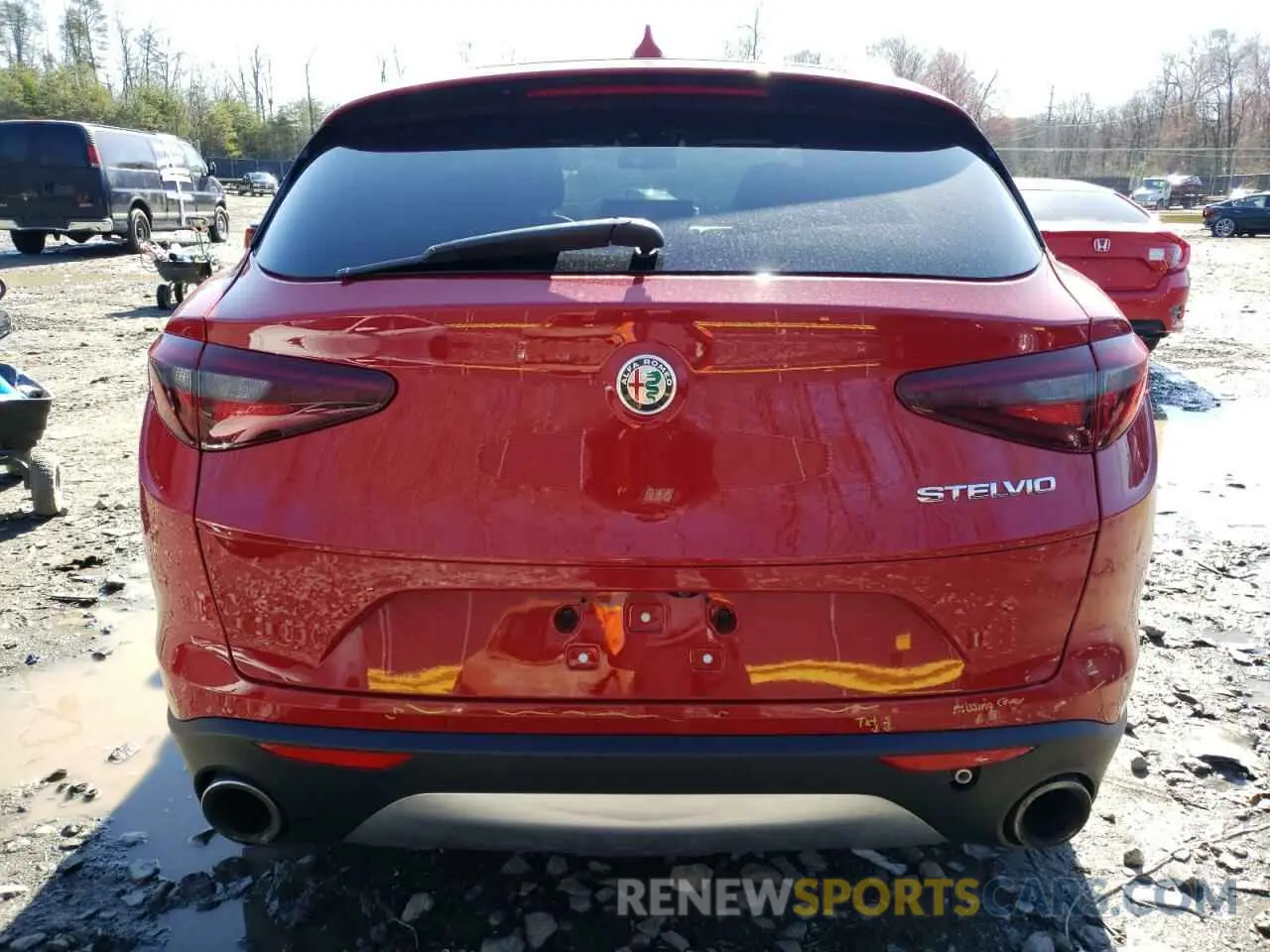 6 Photograph of a damaged car ZASPAJAN2K7C49106 ALFA ROMEO STELVIO 2019