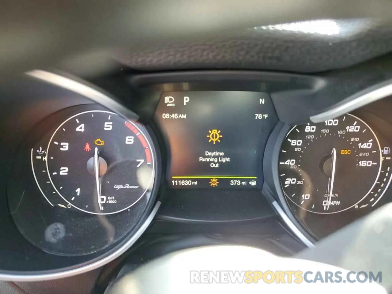 9 Photograph of a damaged car ZASPAJAN2K7C71283 ALFA ROMEO STELVIO 2019