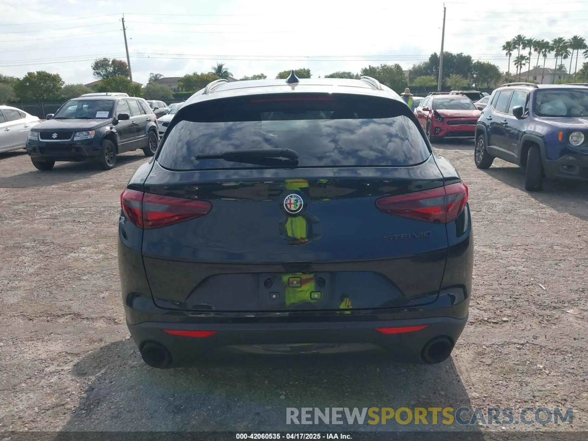 16 Photograph of a damaged car ZASPAJAN3K7C64097 ALFA ROMEO STELVIO 2019