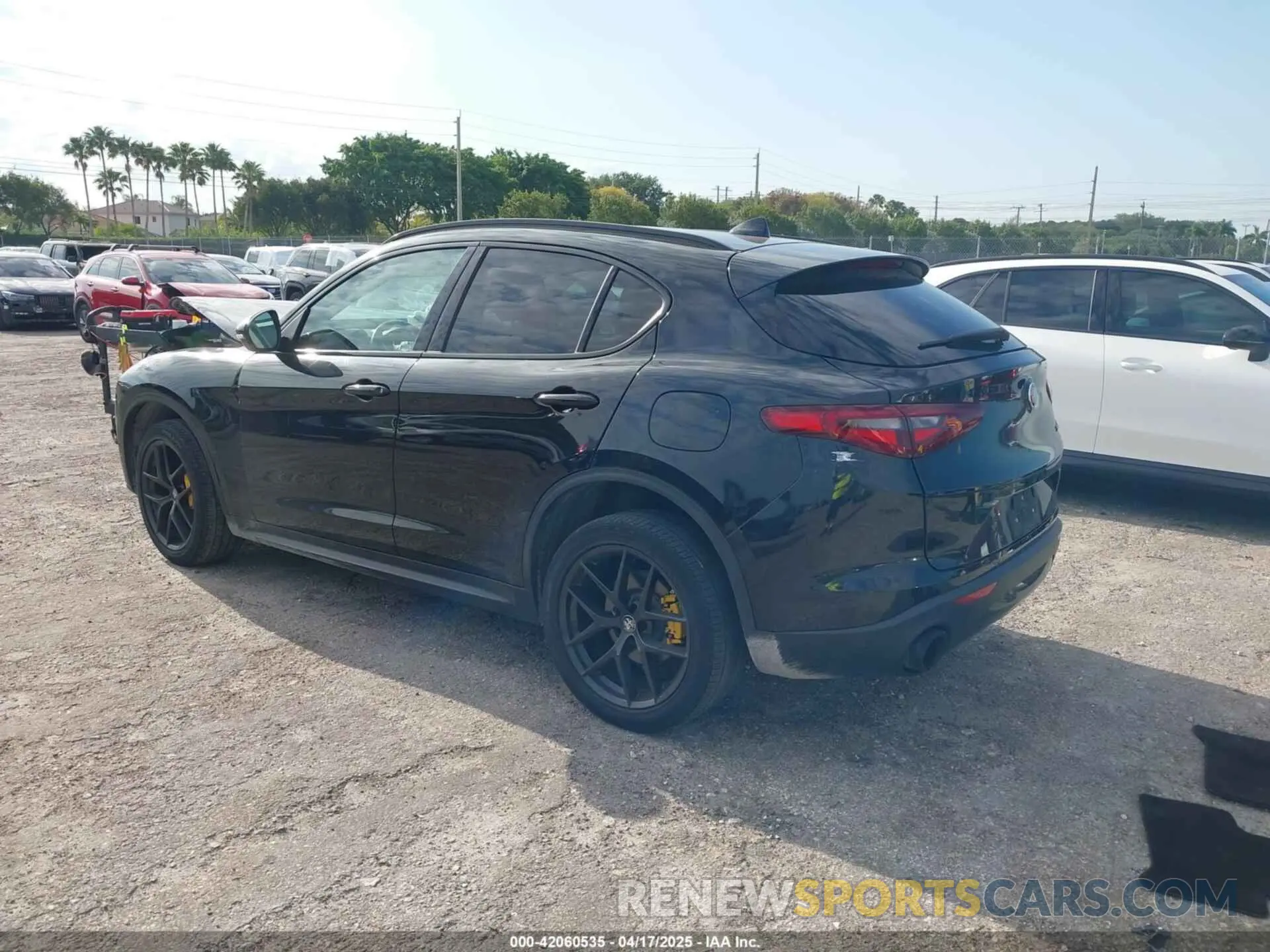3 Photograph of a damaged car ZASPAJAN3K7C64097 ALFA ROMEO STELVIO 2019
