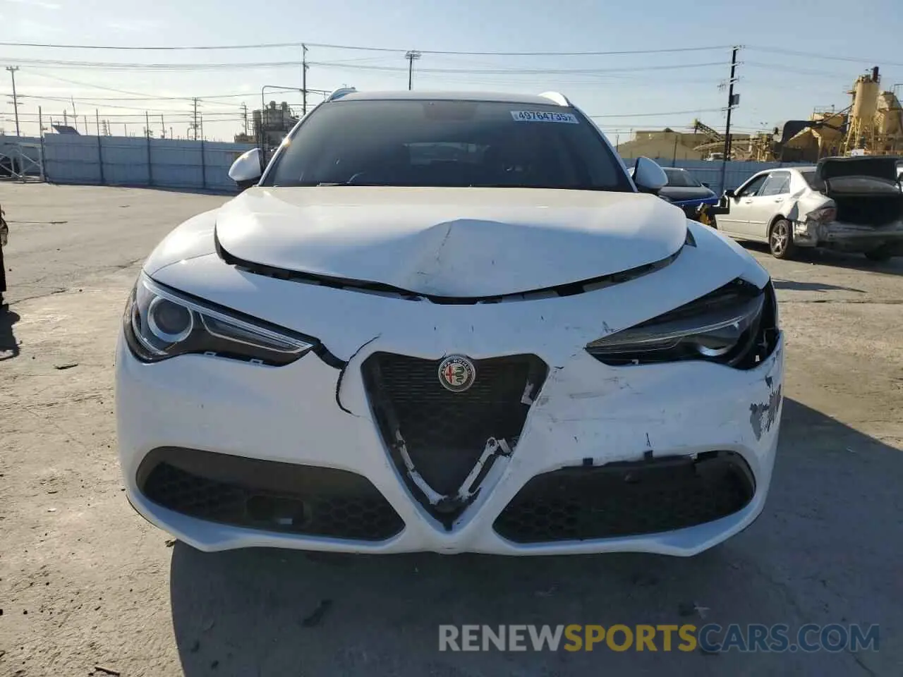 5 Photograph of a damaged car ZASPAJAN3K7C72152 ALFA ROMEO STELVIO 2019