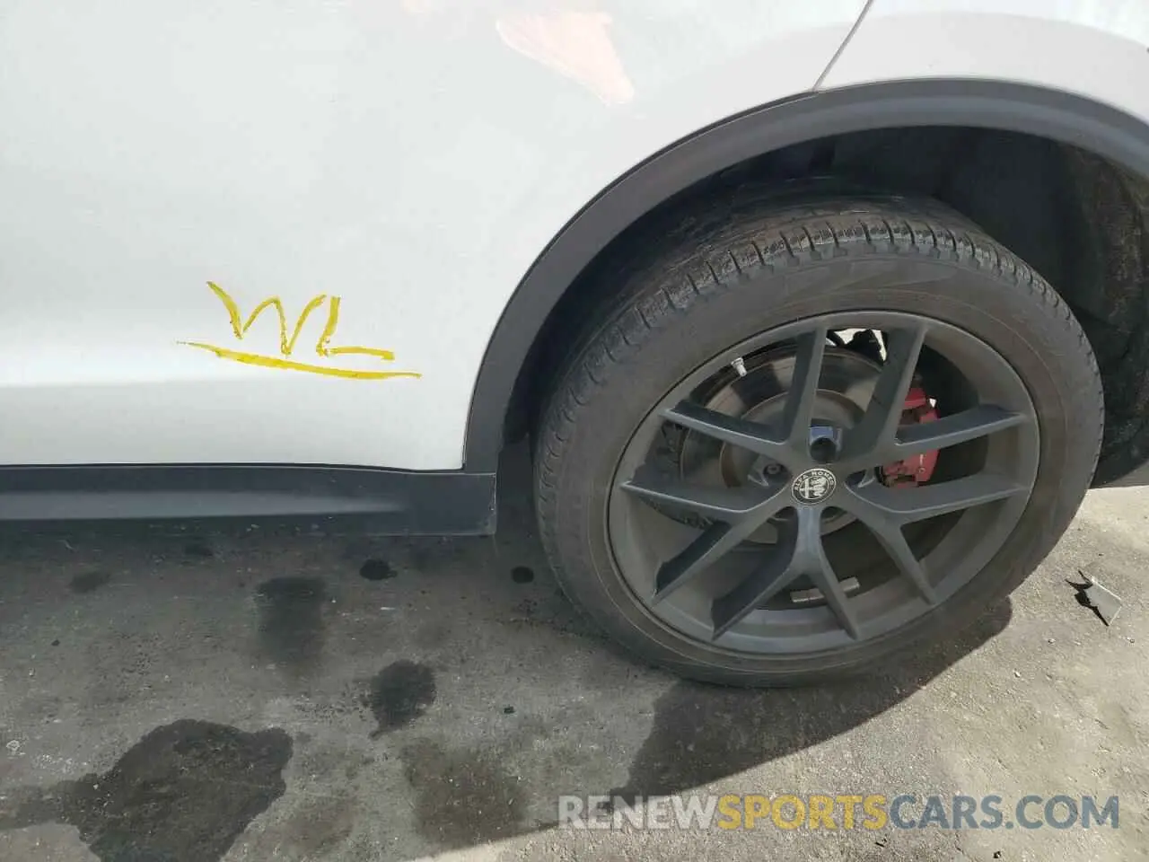 13 Photograph of a damaged car ZASPAJAN4K7C45347 ALFA ROMEO STELVIO 2019