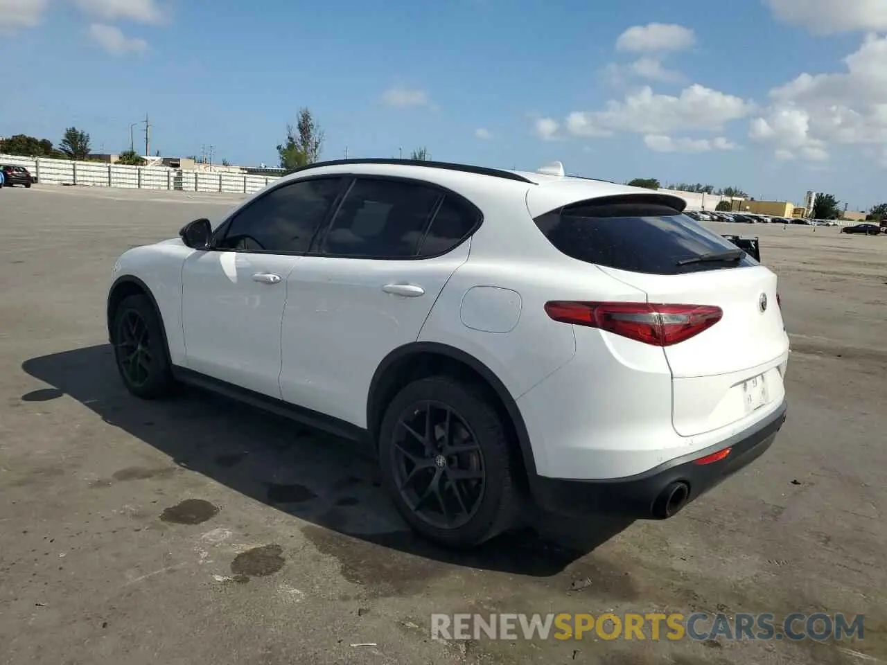 2 Photograph of a damaged car ZASPAJAN4K7C45347 ALFA ROMEO STELVIO 2019