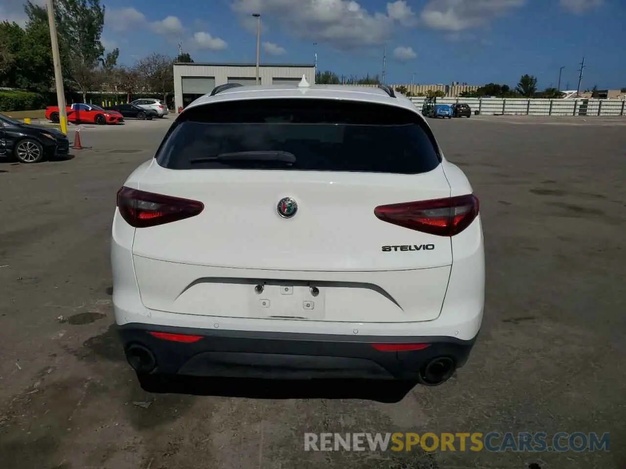 6 Photograph of a damaged car ZASPAJAN4K7C45347 ALFA ROMEO STELVIO 2019