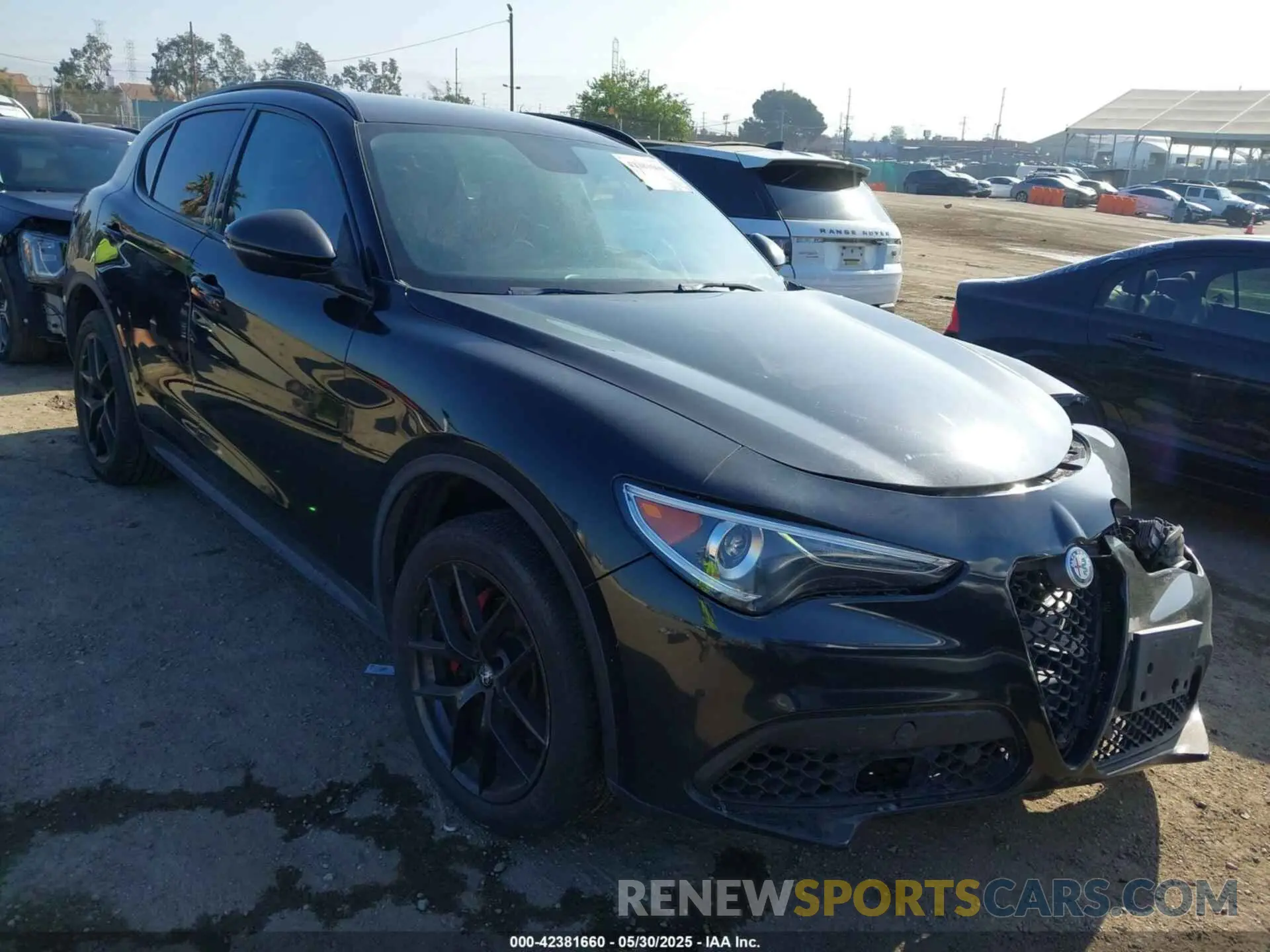 1 Photograph of a damaged car ZASPAJAN4K7C70636 ALFA ROMEO STELVIO 2019