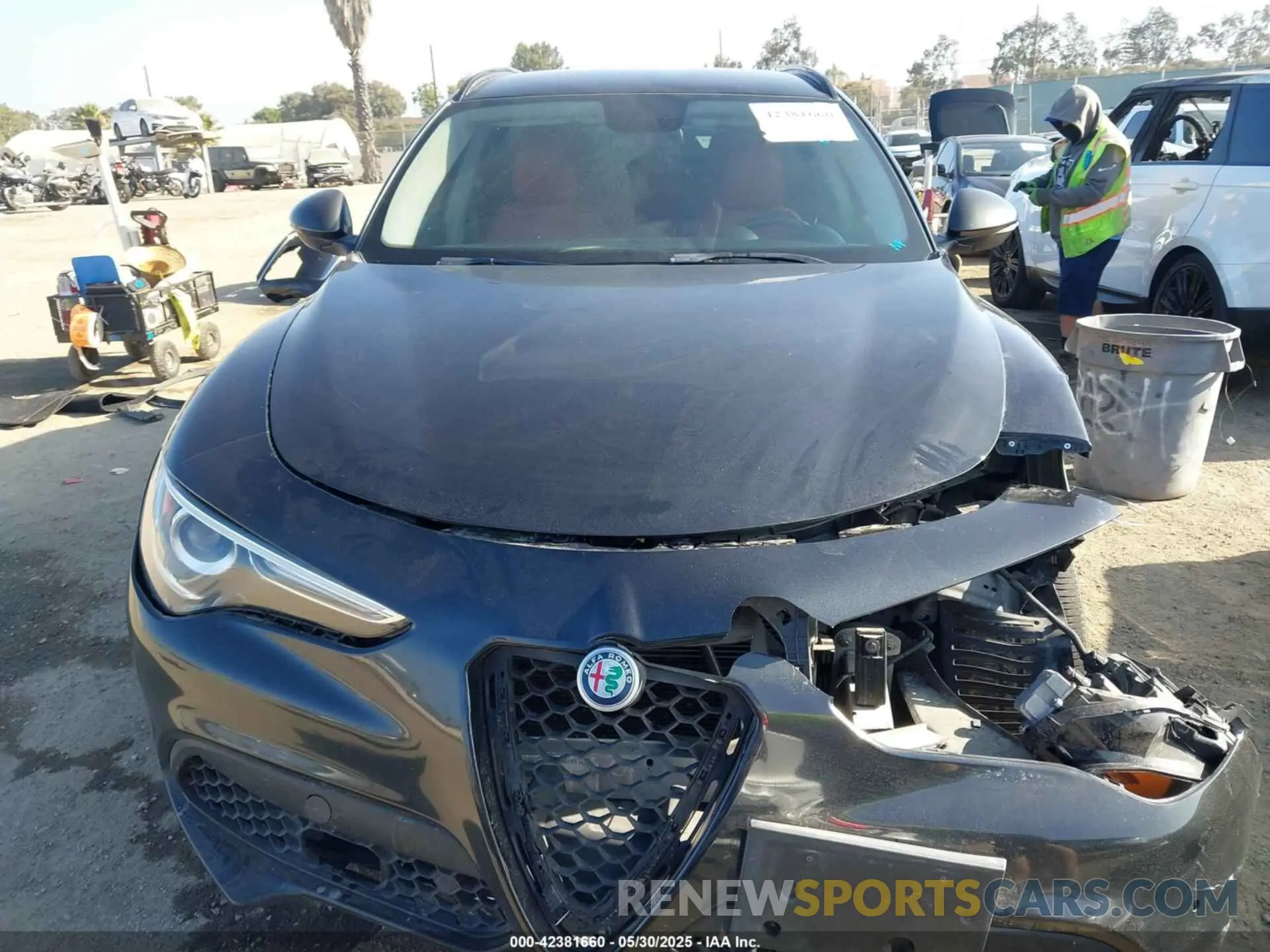 12 Photograph of a damaged car ZASPAJAN4K7C70636 ALFA ROMEO STELVIO 2019