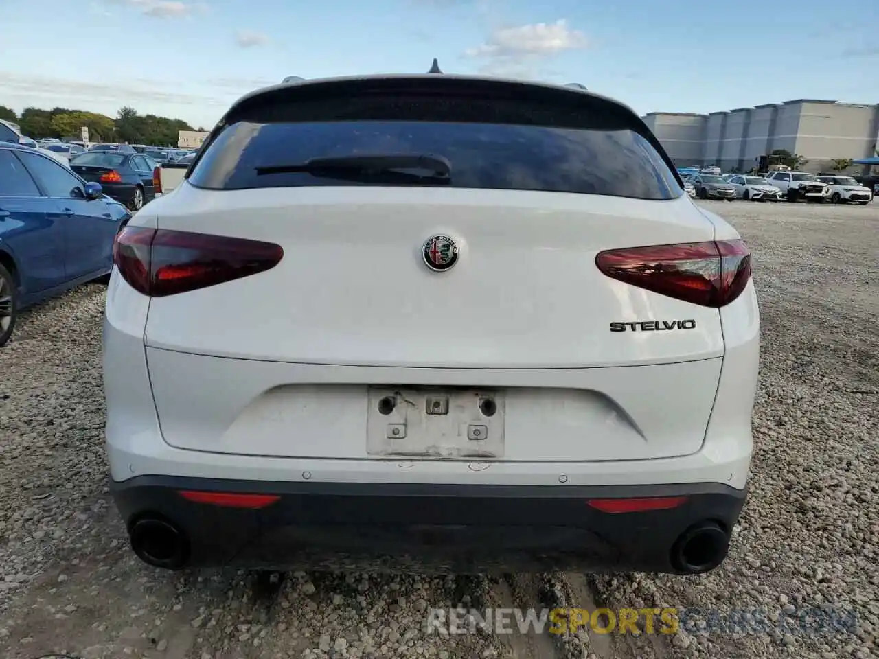 6 Photograph of a damaged car ZASPAJAN5K7C70130 ALFA ROMEO STELVIO 2019