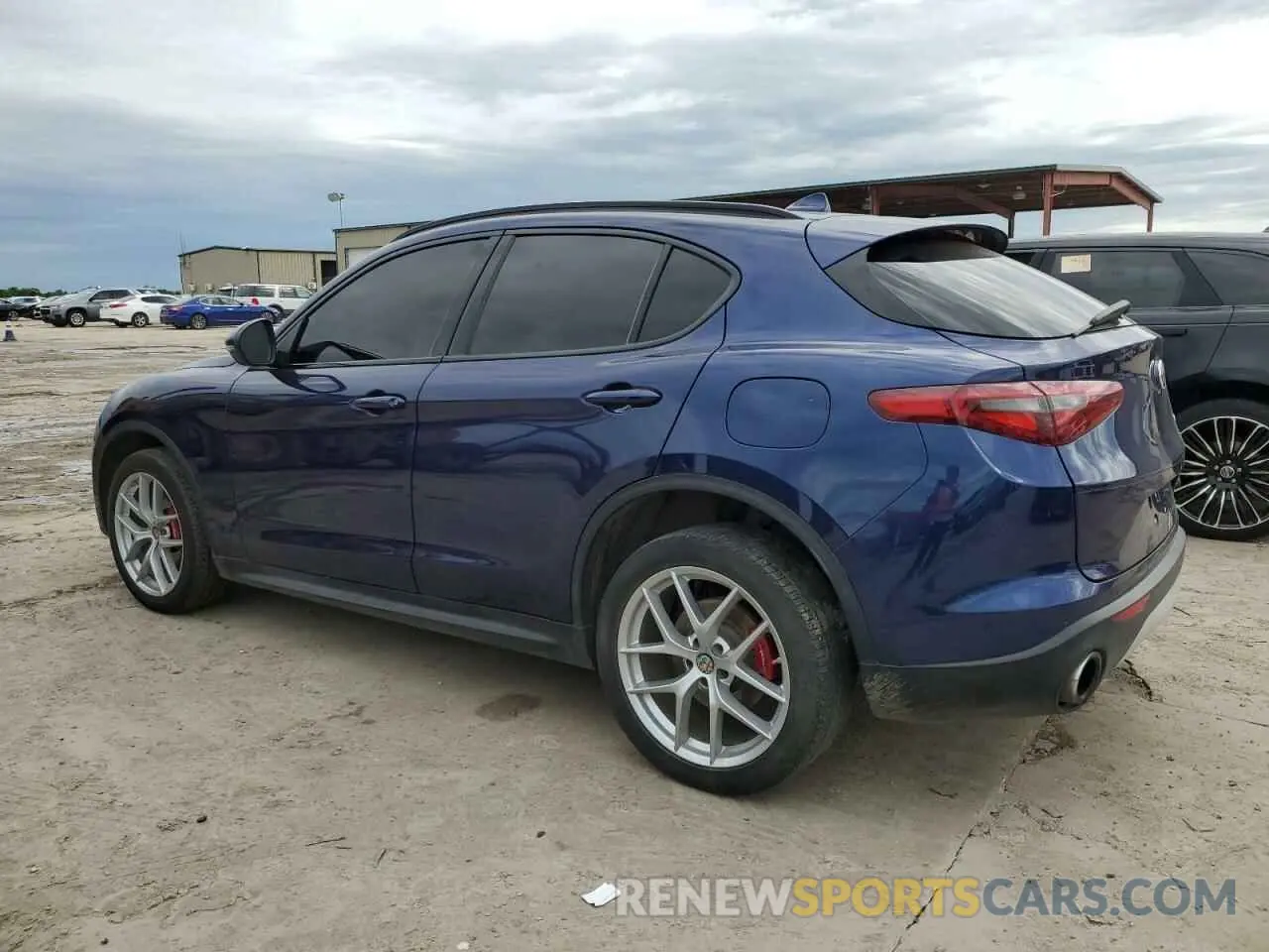 2 Photograph of a damaged car ZASPAJAN6K7C44751 ALFA ROMEO STELVIO 2019
