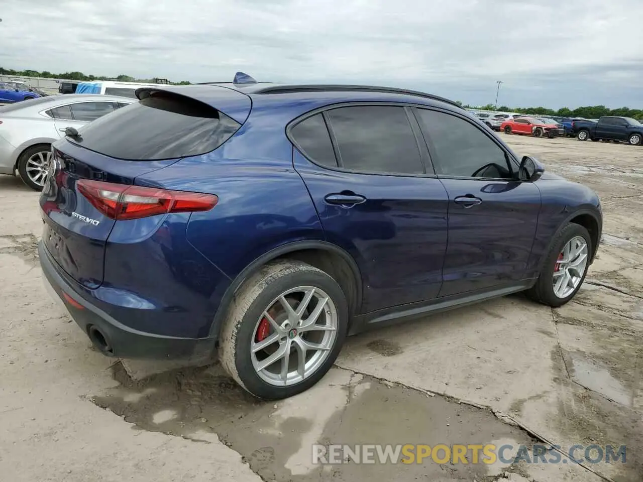3 Photograph of a damaged car ZASPAJAN6K7C44751 ALFA ROMEO STELVIO 2019