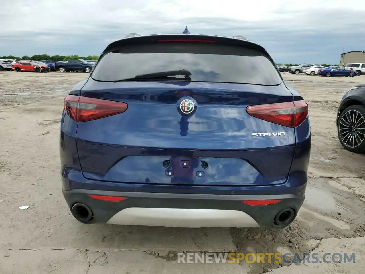 6 Photograph of a damaged car ZASPAJAN6K7C44751 ALFA ROMEO STELVIO 2019