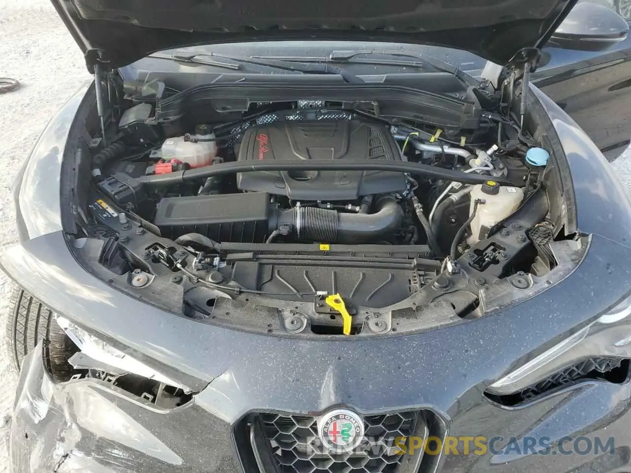 12 Photograph of a damaged car ZASPAJAN7K7C61221 ALFA ROMEO STELVIO 2019