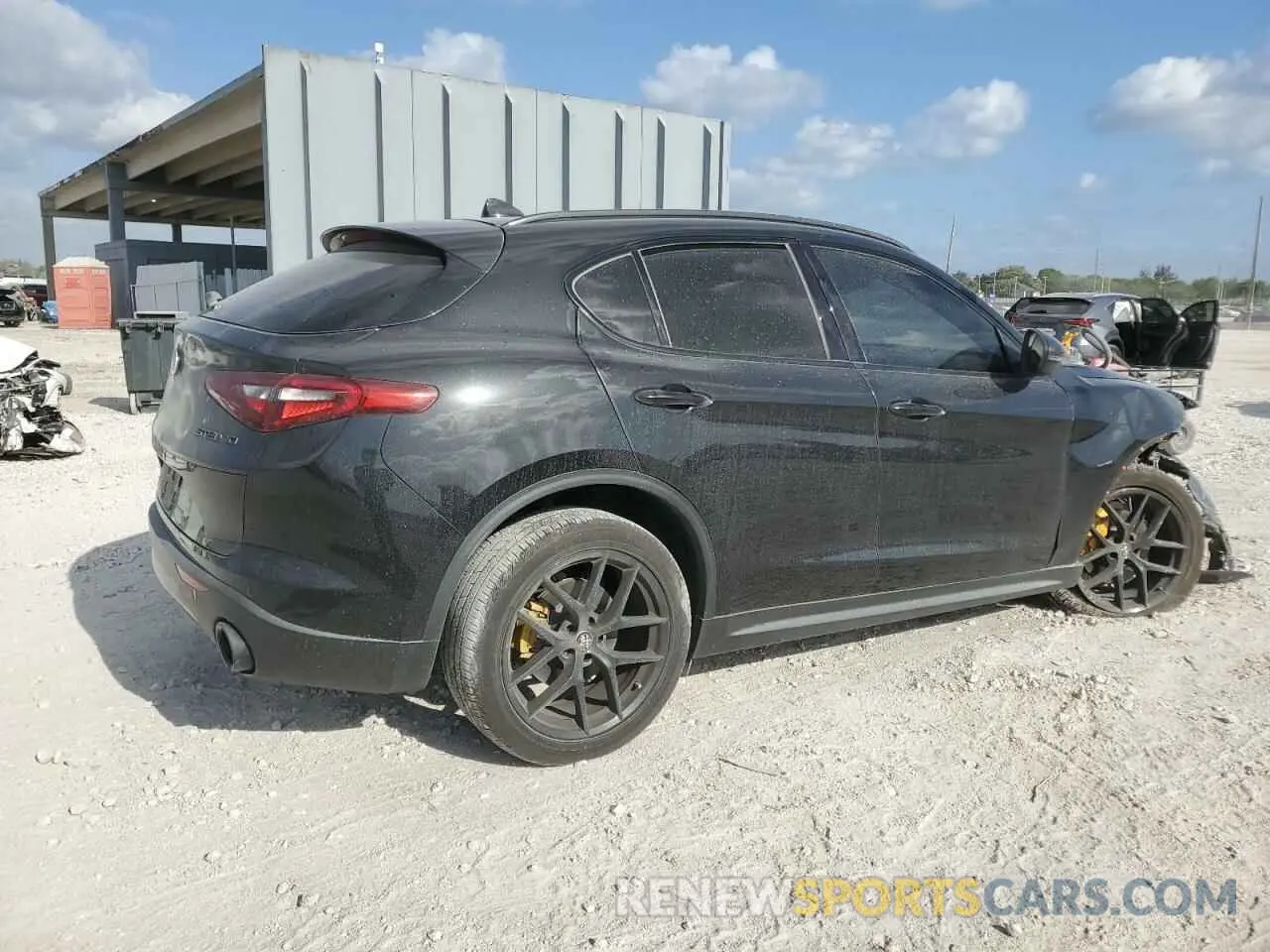 3 Photograph of a damaged car ZASPAJAN7K7C61221 ALFA ROMEO STELVIO 2019