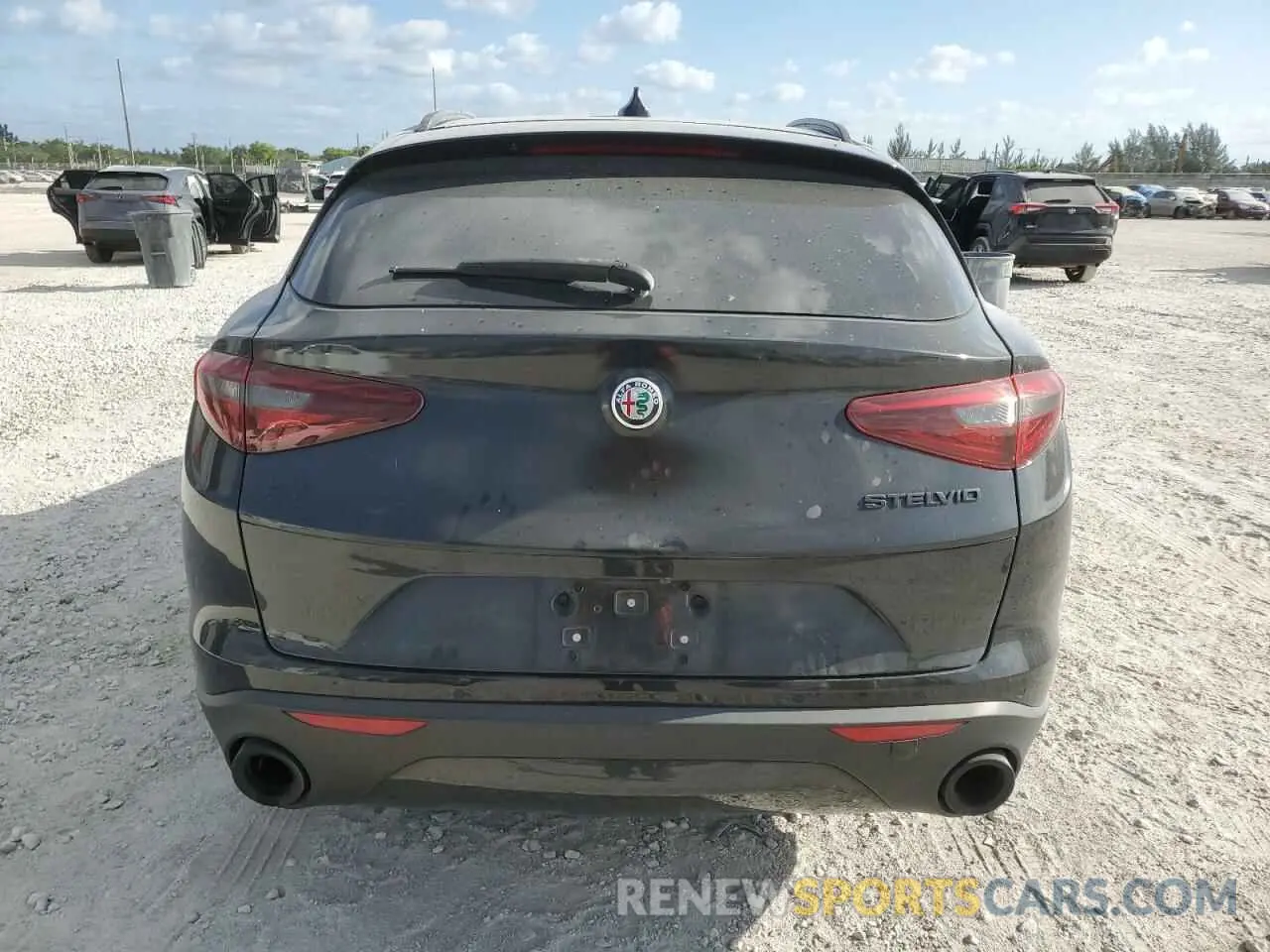 6 Photograph of a damaged car ZASPAJAN7K7C61221 ALFA ROMEO STELVIO 2019