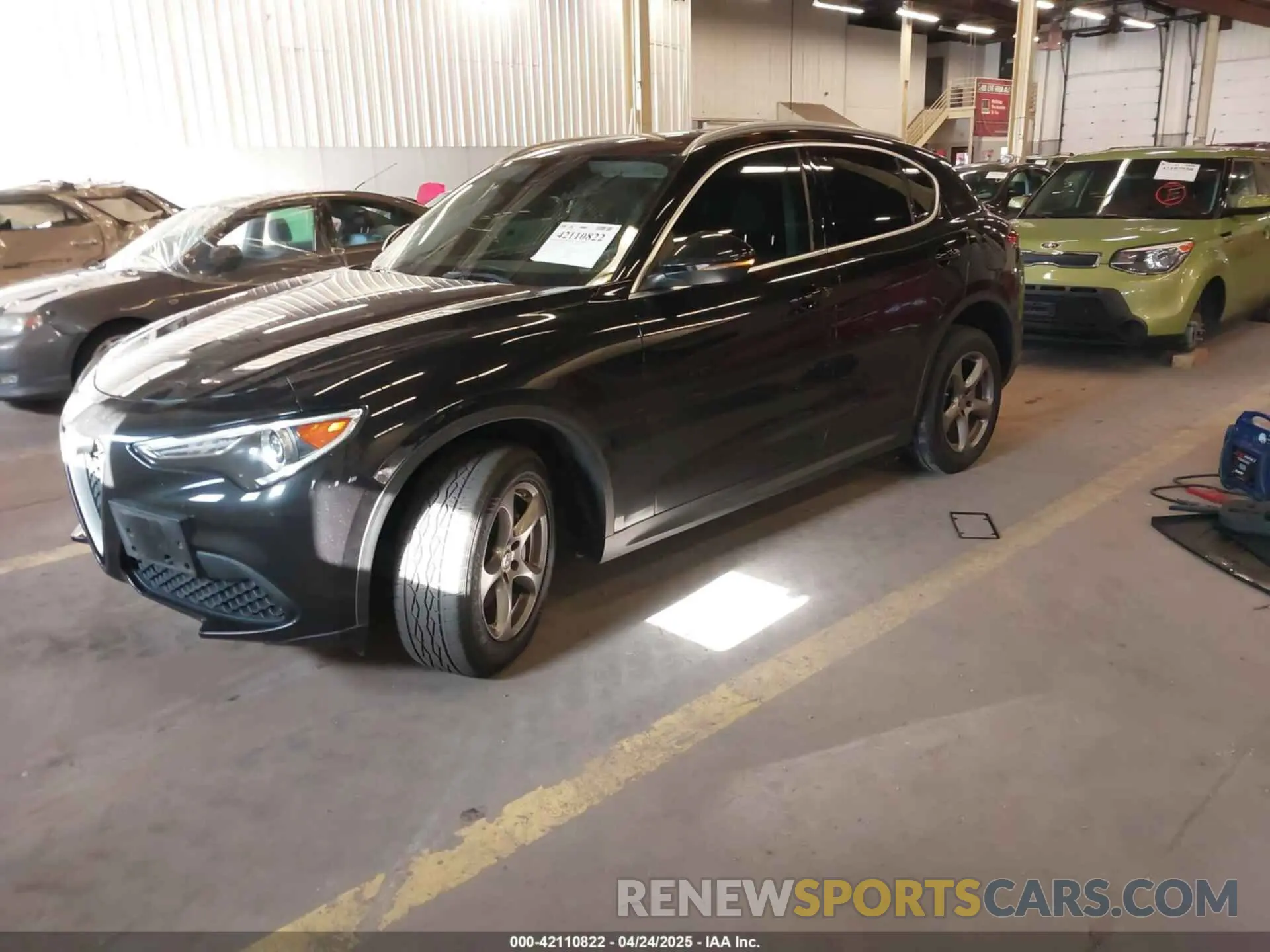 2 Photograph of a damaged car ZASPAKAN0K7C39342 ALFA ROMEO STELVIO 2019