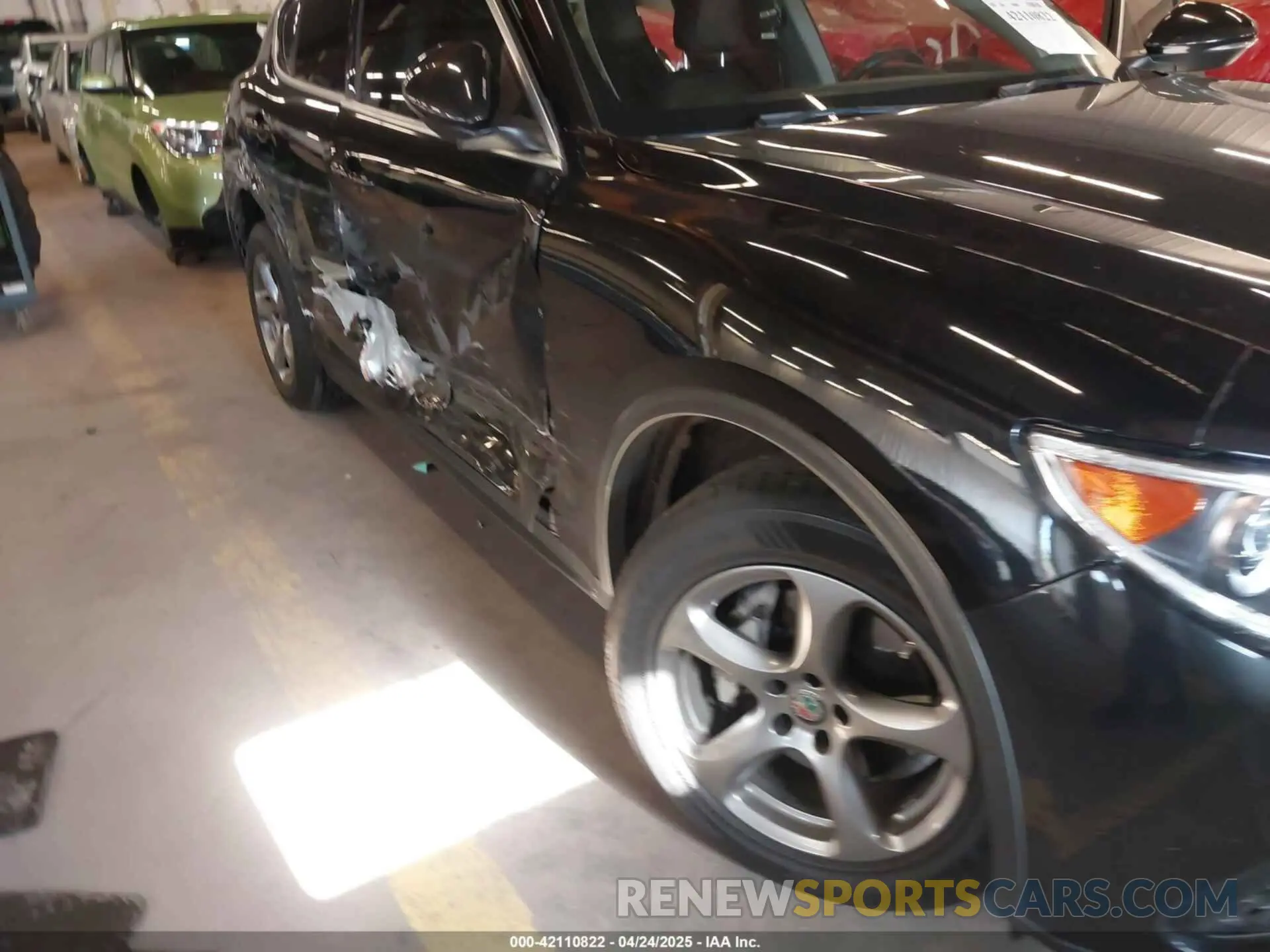 6 Photograph of a damaged car ZASPAKAN0K7C39342 ALFA ROMEO STELVIO 2019