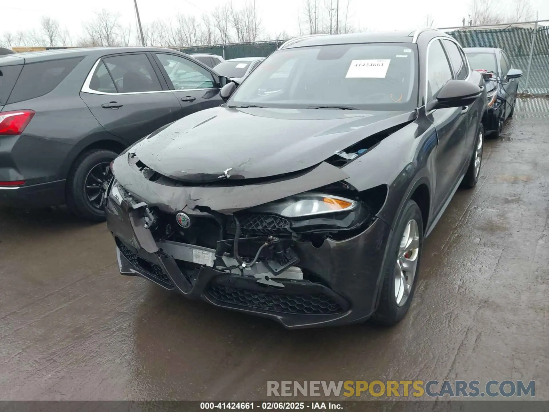 6 Photograph of a damaged car ZASPAKAN1K7C42038 ALFA ROMEO STELVIO 2019