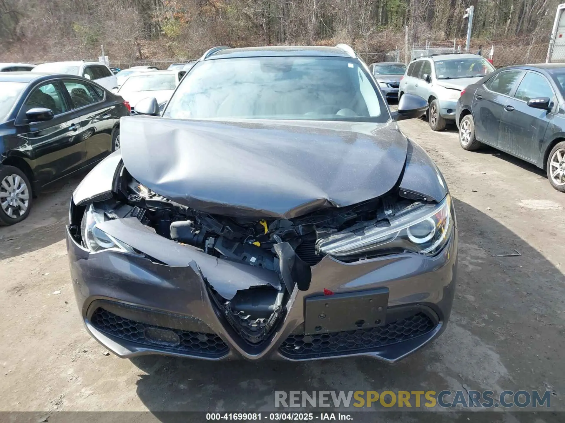 12 Photograph of a damaged car ZASPAKAN2K7C32358 ALFA ROMEO STELVIO 2019
