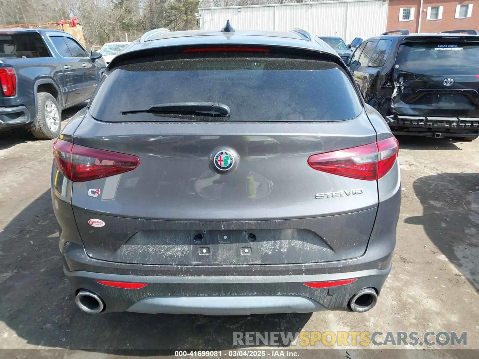 16 Photograph of a damaged car ZASPAKAN2K7C32358 ALFA ROMEO STELVIO 2019