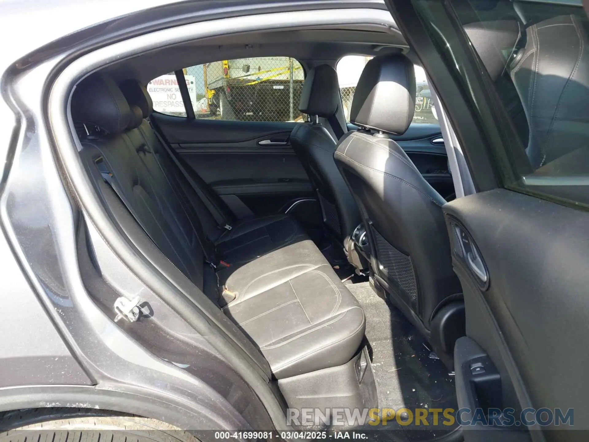 8 Photograph of a damaged car ZASPAKAN2K7C32358 ALFA ROMEO STELVIO 2019