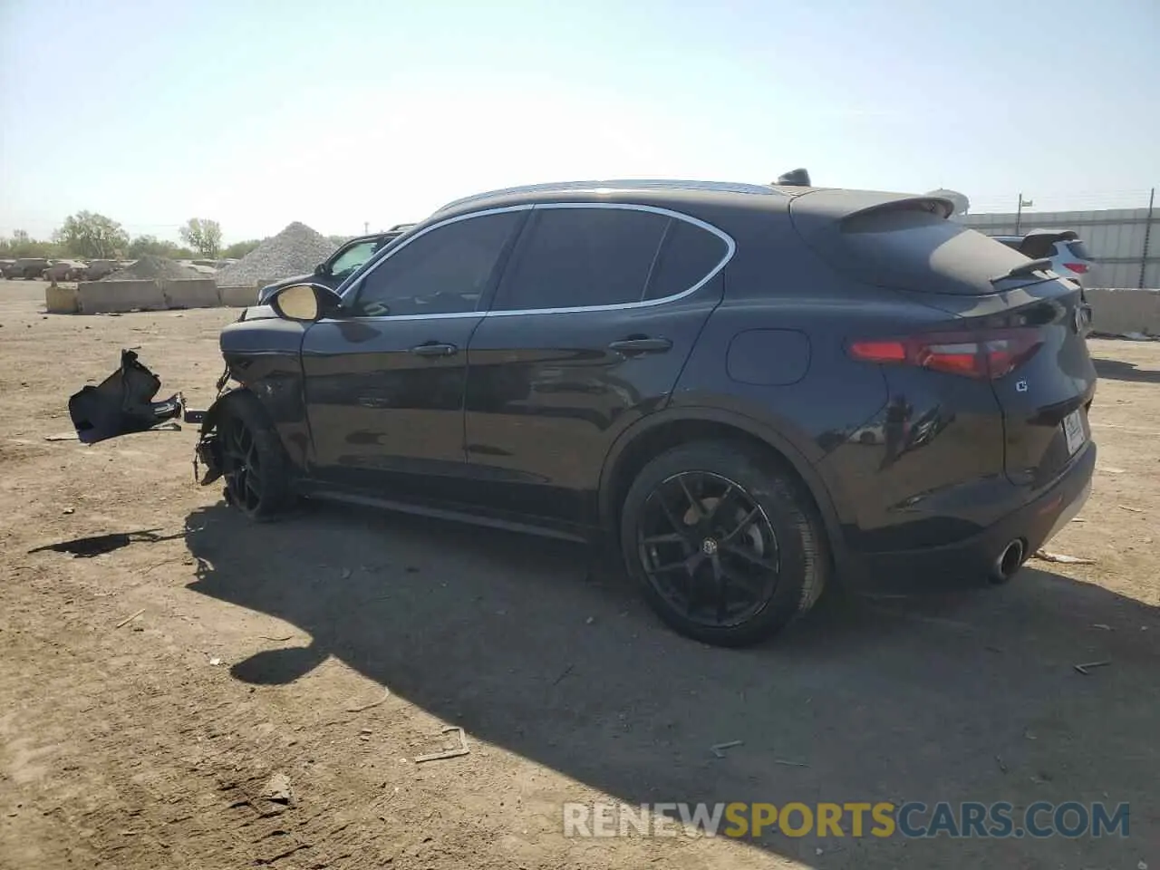 2 Photograph of a damaged car ZASPAKAN2K7C39181 ALFA ROMEO STELVIO 2019
