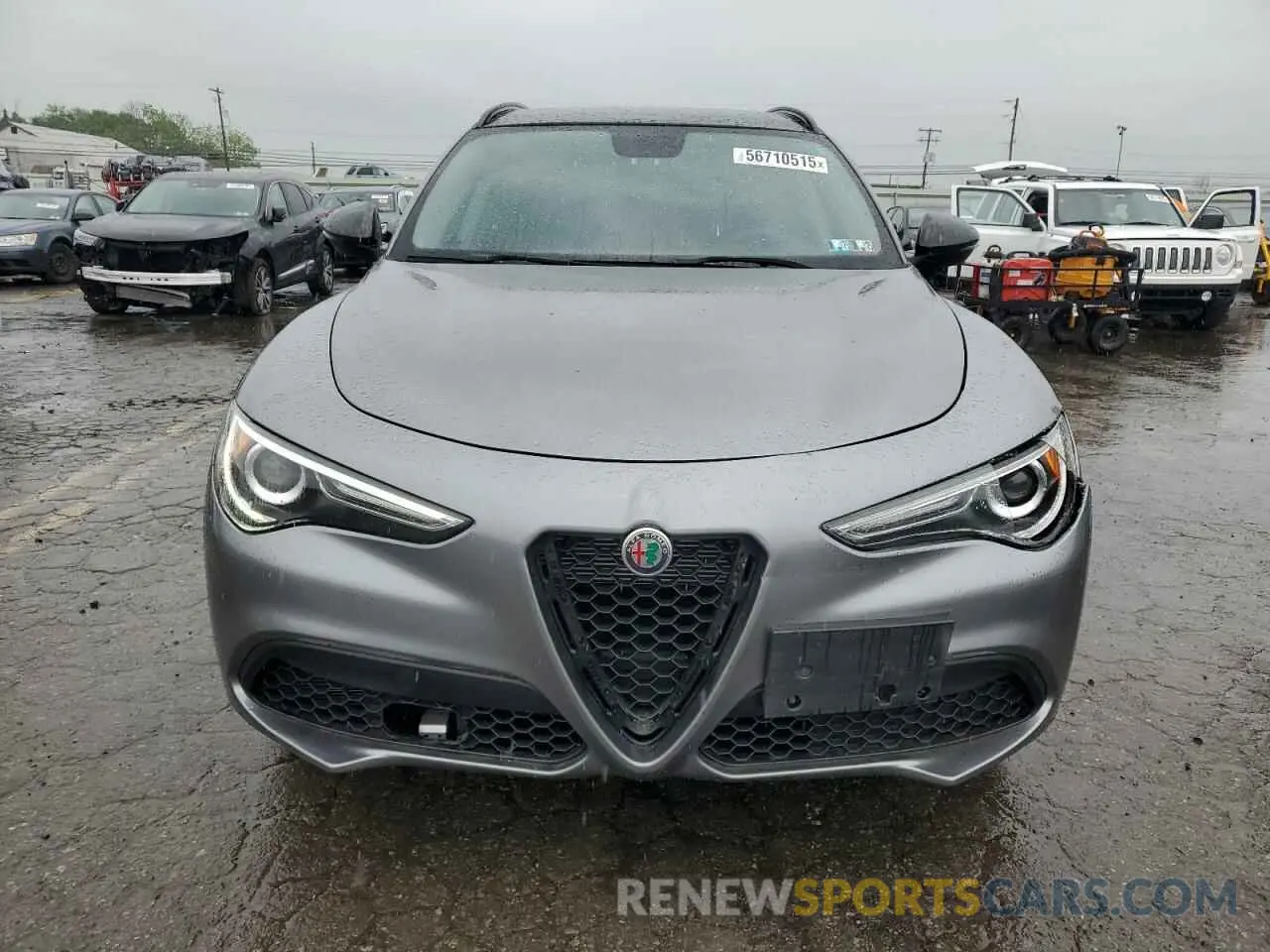 5 Photograph of a damaged car ZASPAKAN3K7C71752 ALFA ROMEO STELVIO 2019