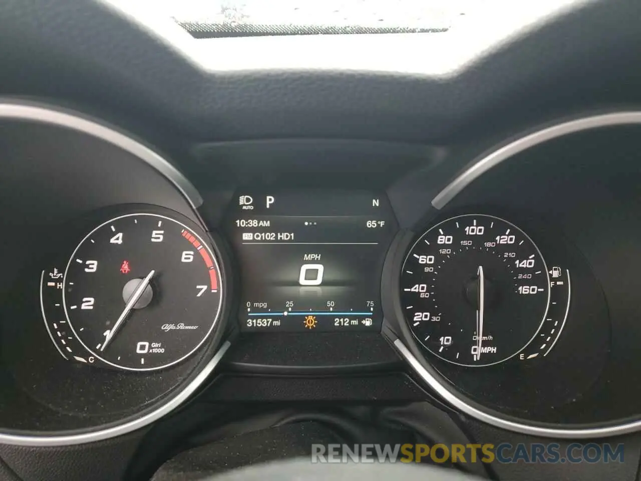 9 Photograph of a damaged car ZASPAKAN3K7C71752 ALFA ROMEO STELVIO 2019