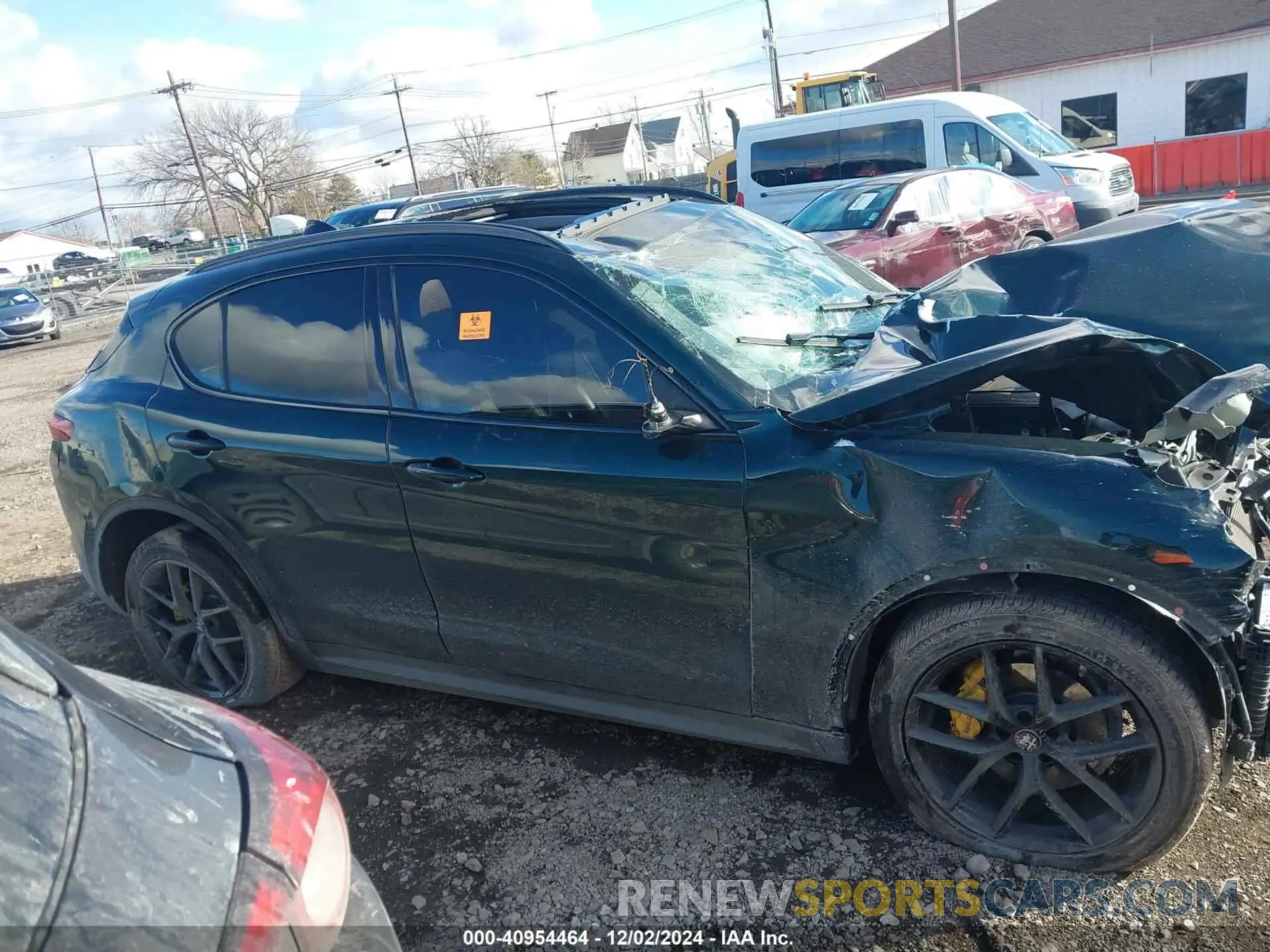 12 Photograph of a damaged car ZASPAKAN4K7C40834 ALFA ROMEO STELVIO 2019