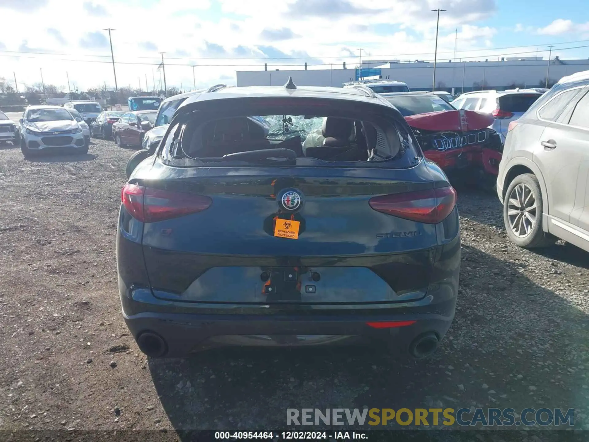 15 Photograph of a damaged car ZASPAKAN4K7C40834 ALFA ROMEO STELVIO 2019