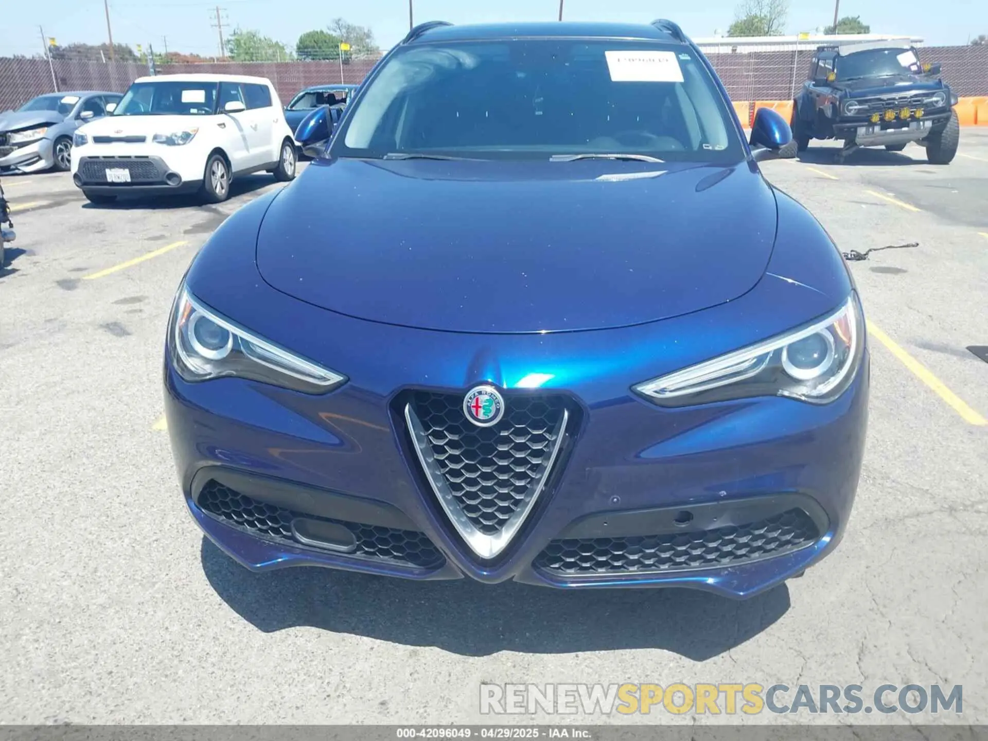 12 Photograph of a damaged car ZASPAKAN5K7C29955 ALFA ROMEO STELVIO 2019
