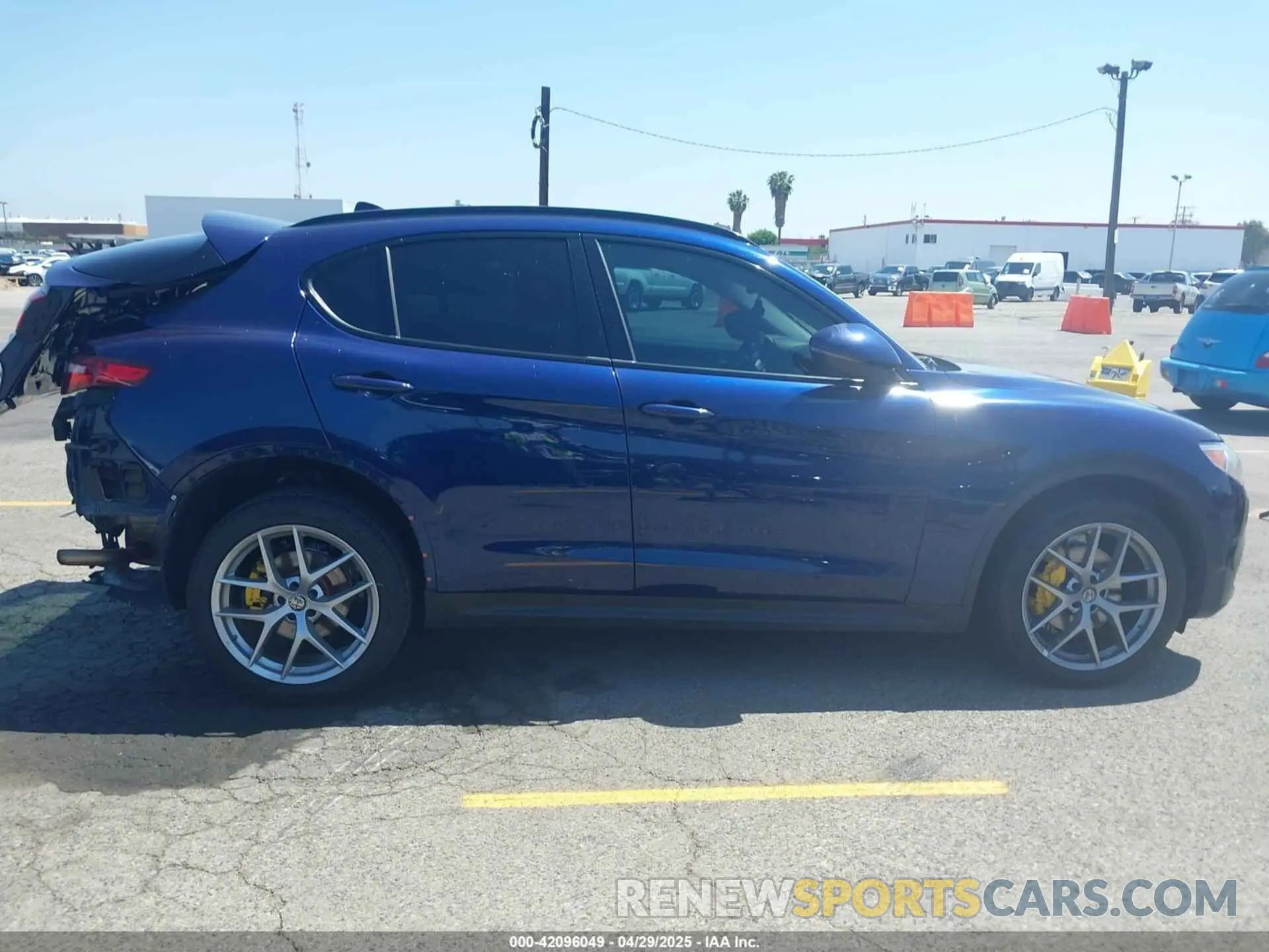 13 Photograph of a damaged car ZASPAKAN5K7C29955 ALFA ROMEO STELVIO 2019