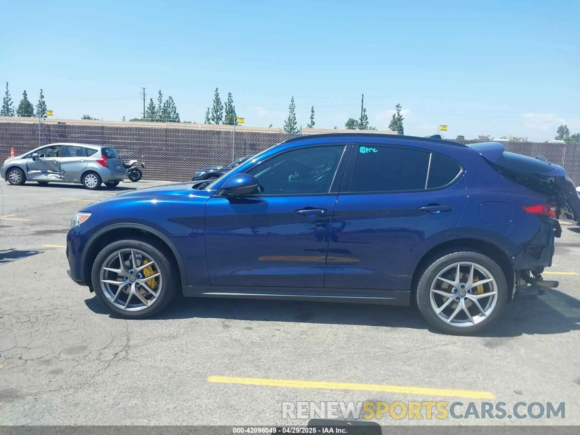 14 Photograph of a damaged car ZASPAKAN5K7C29955 ALFA ROMEO STELVIO 2019