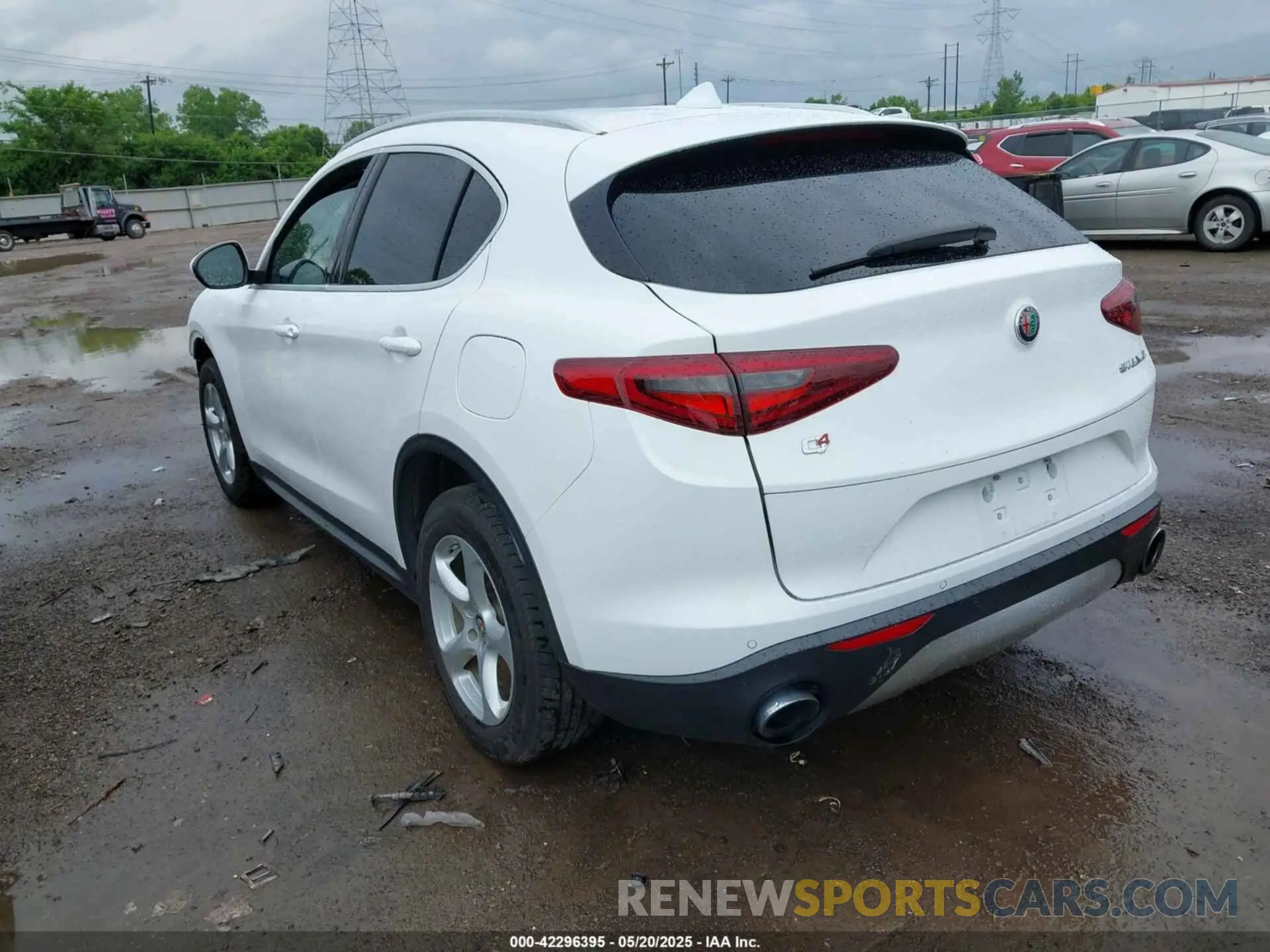 3 Photograph of a damaged car ZASPAKAN6K7C73740 ALFA ROMEO STELVIO 2019