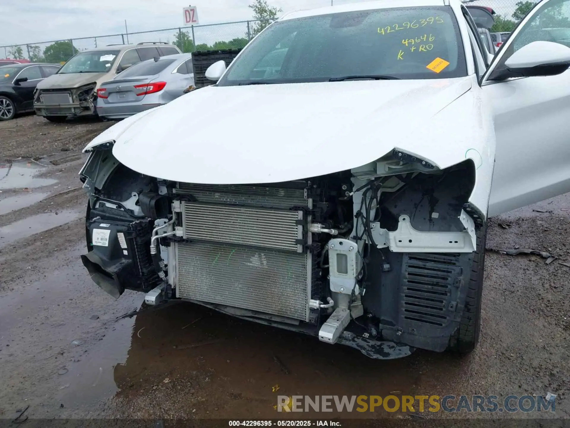 6 Photograph of a damaged car ZASPAKAN6K7C73740 ALFA ROMEO STELVIO 2019