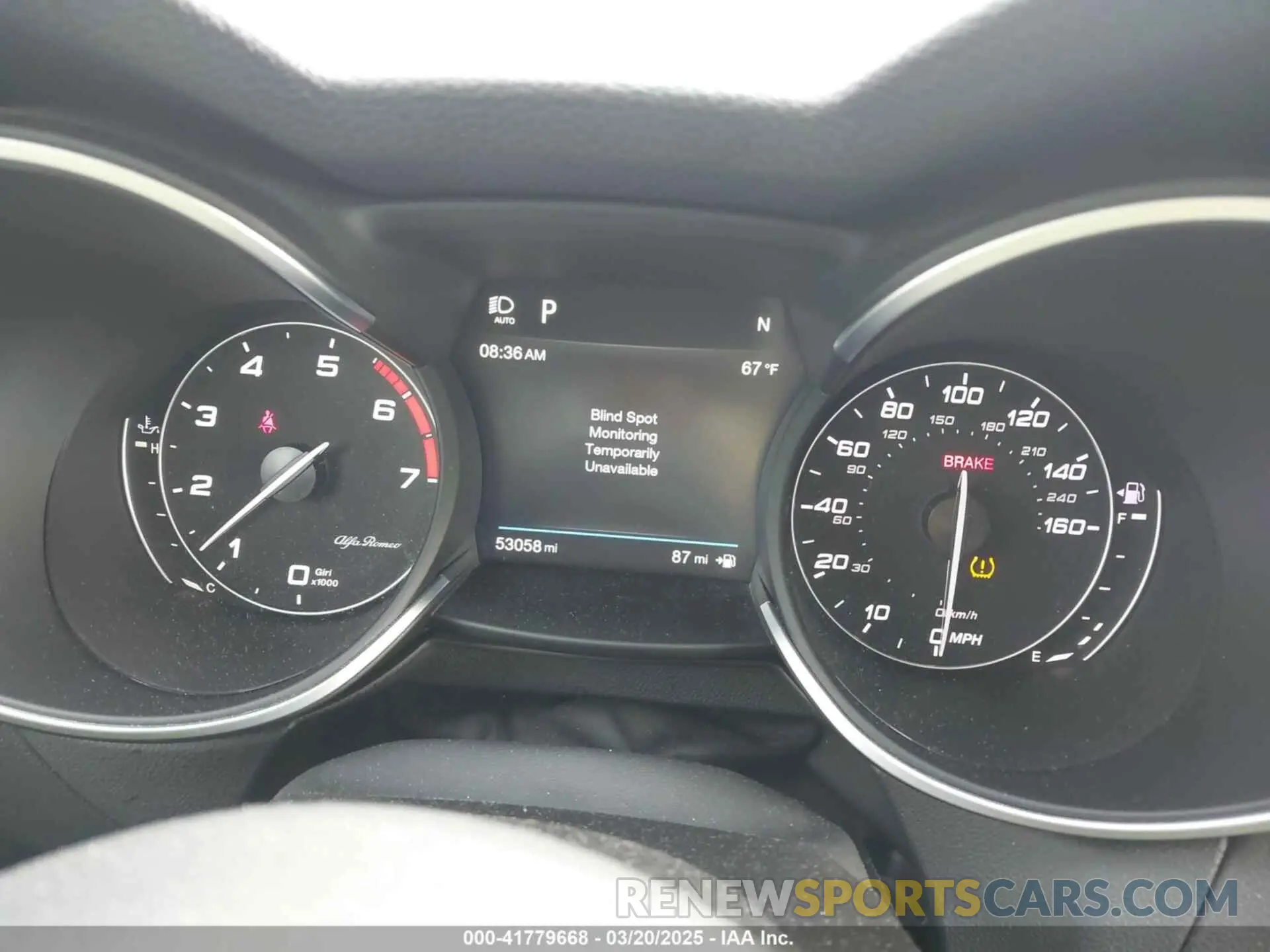 7 Photograph of a damaged car ZASPAKAN7K7C30248 ALFA ROMEO STELVIO 2019