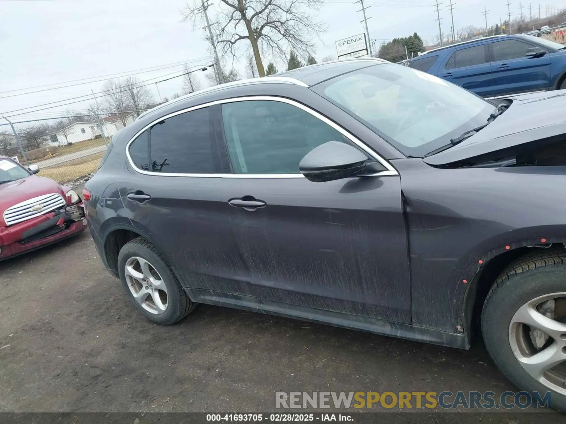 13 Photograph of a damaged car ZASPAKAN8K7C40495 ALFA ROMEO STELVIO 2019