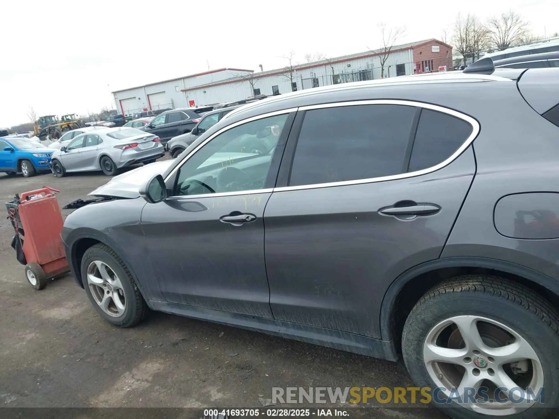14 Photograph of a damaged car ZASPAKAN8K7C40495 ALFA ROMEO STELVIO 2019
