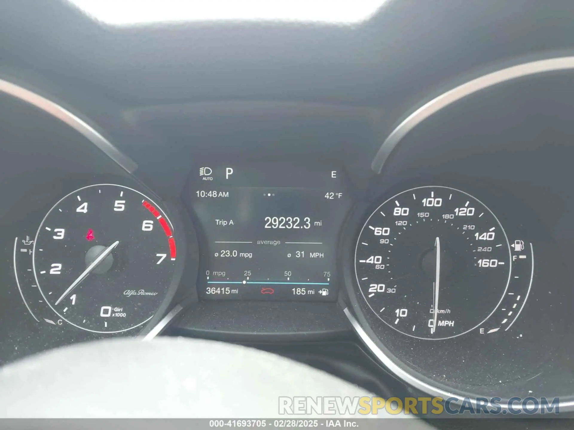 7 Photograph of a damaged car ZASPAKAN8K7C40495 ALFA ROMEO STELVIO 2019