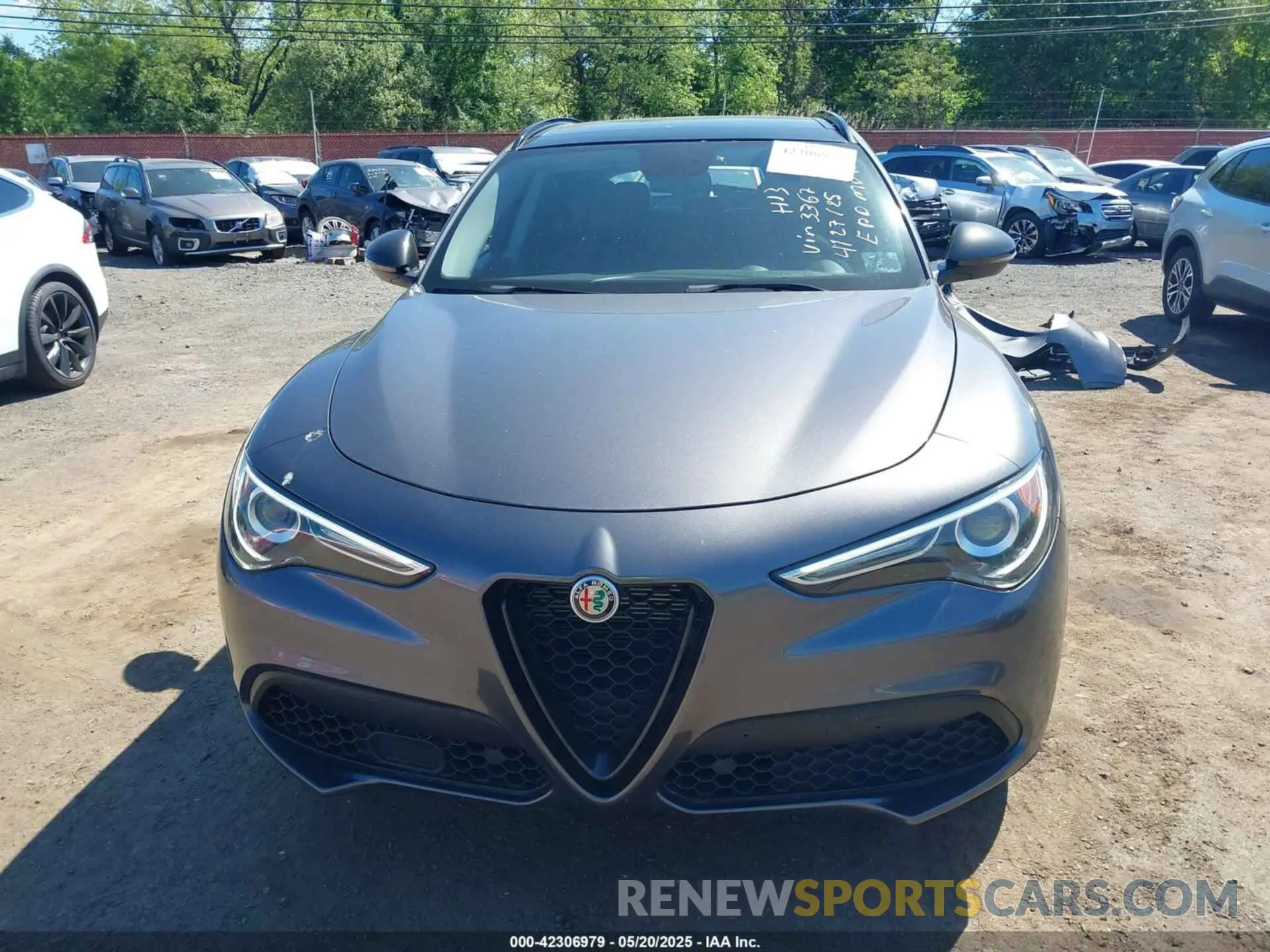 12 Photograph of a damaged car ZASPAKAN9K7C53367 ALFA ROMEO STELVIO 2019