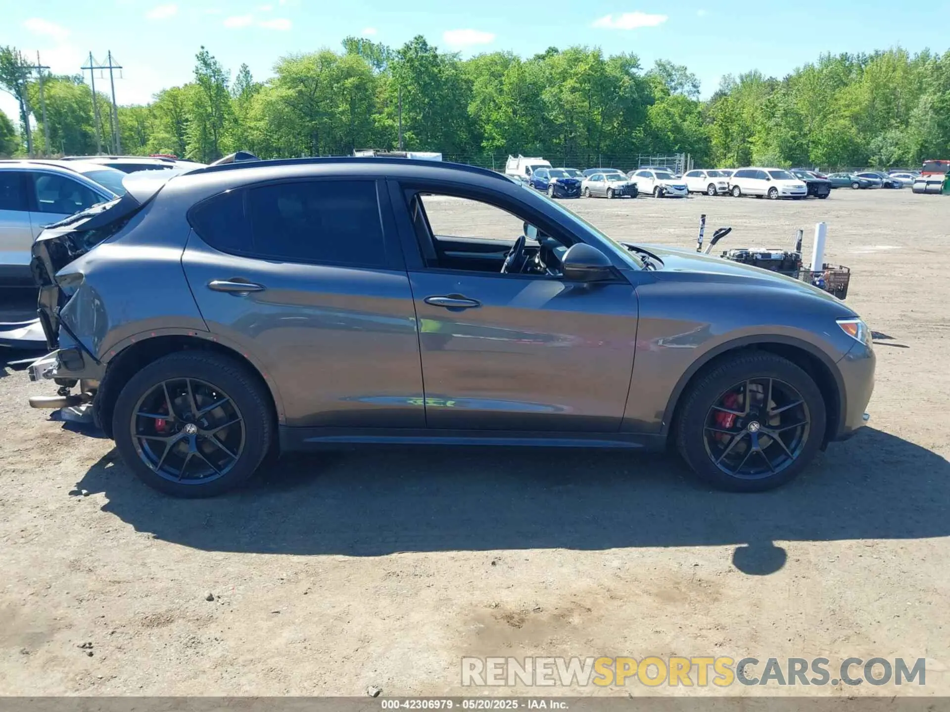 13 Photograph of a damaged car ZASPAKAN9K7C53367 ALFA ROMEO STELVIO 2019