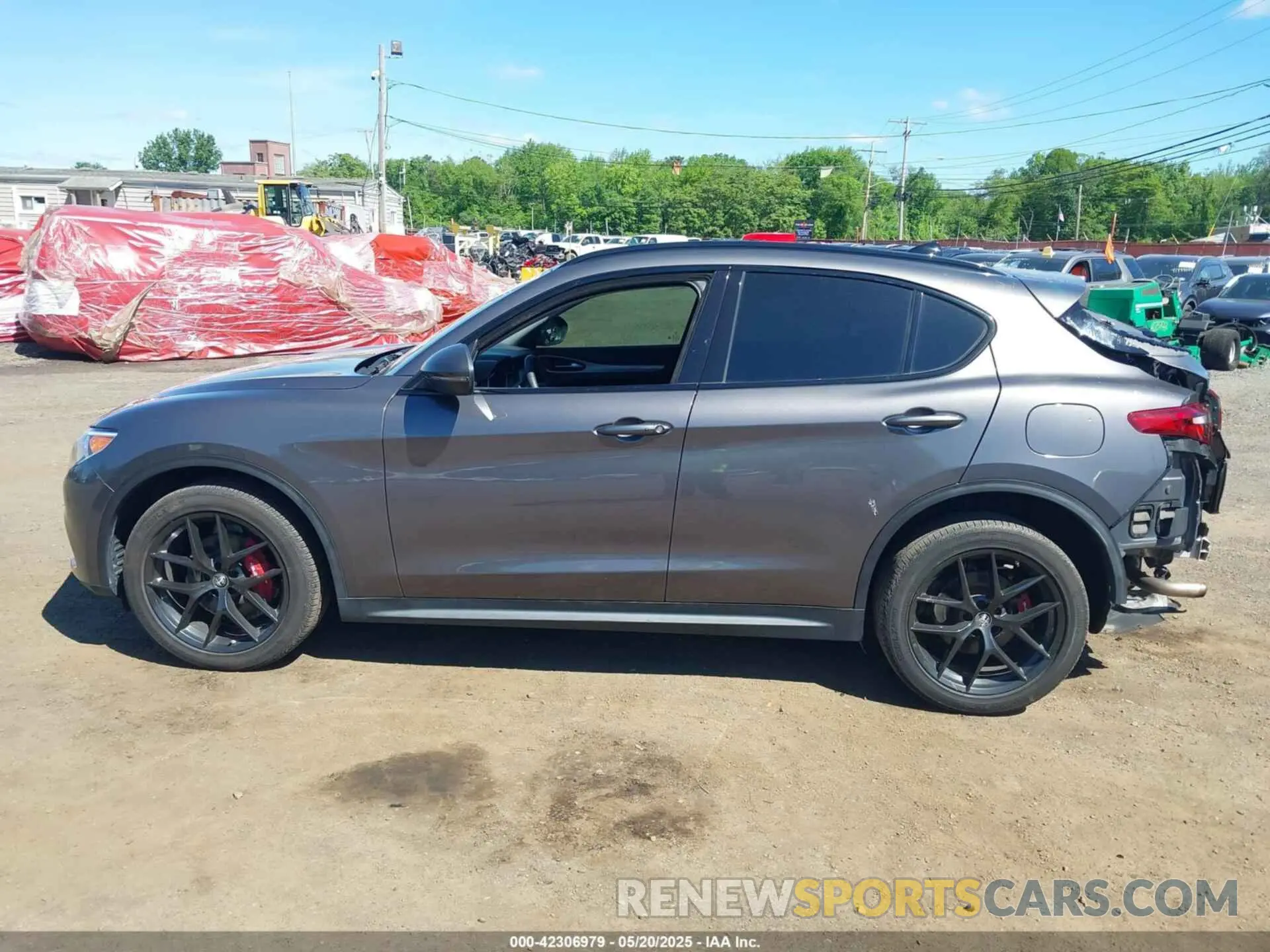 14 Photograph of a damaged car ZASPAKAN9K7C53367 ALFA ROMEO STELVIO 2019