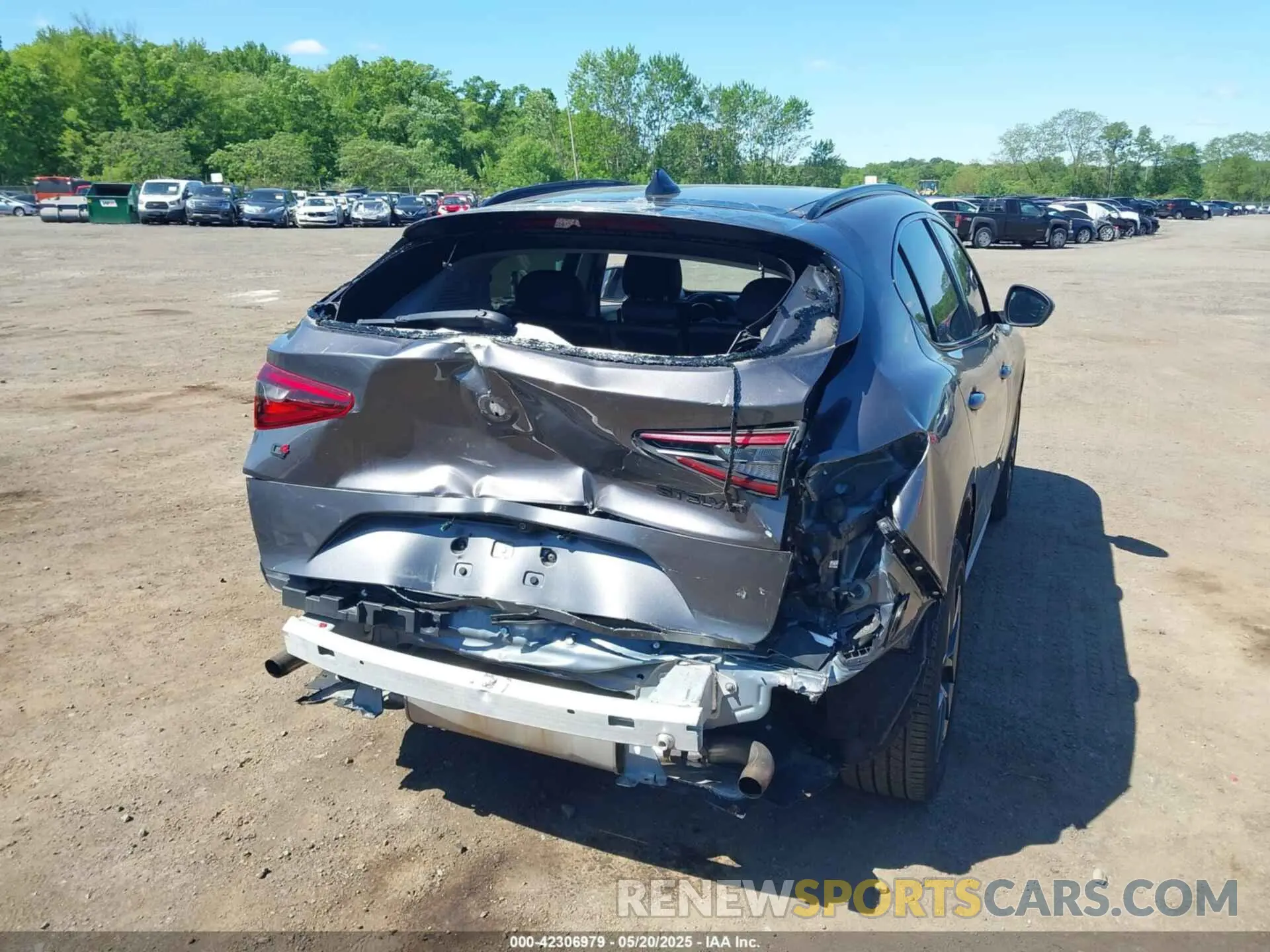 17 Photograph of a damaged car ZASPAKAN9K7C53367 ALFA ROMEO STELVIO 2019