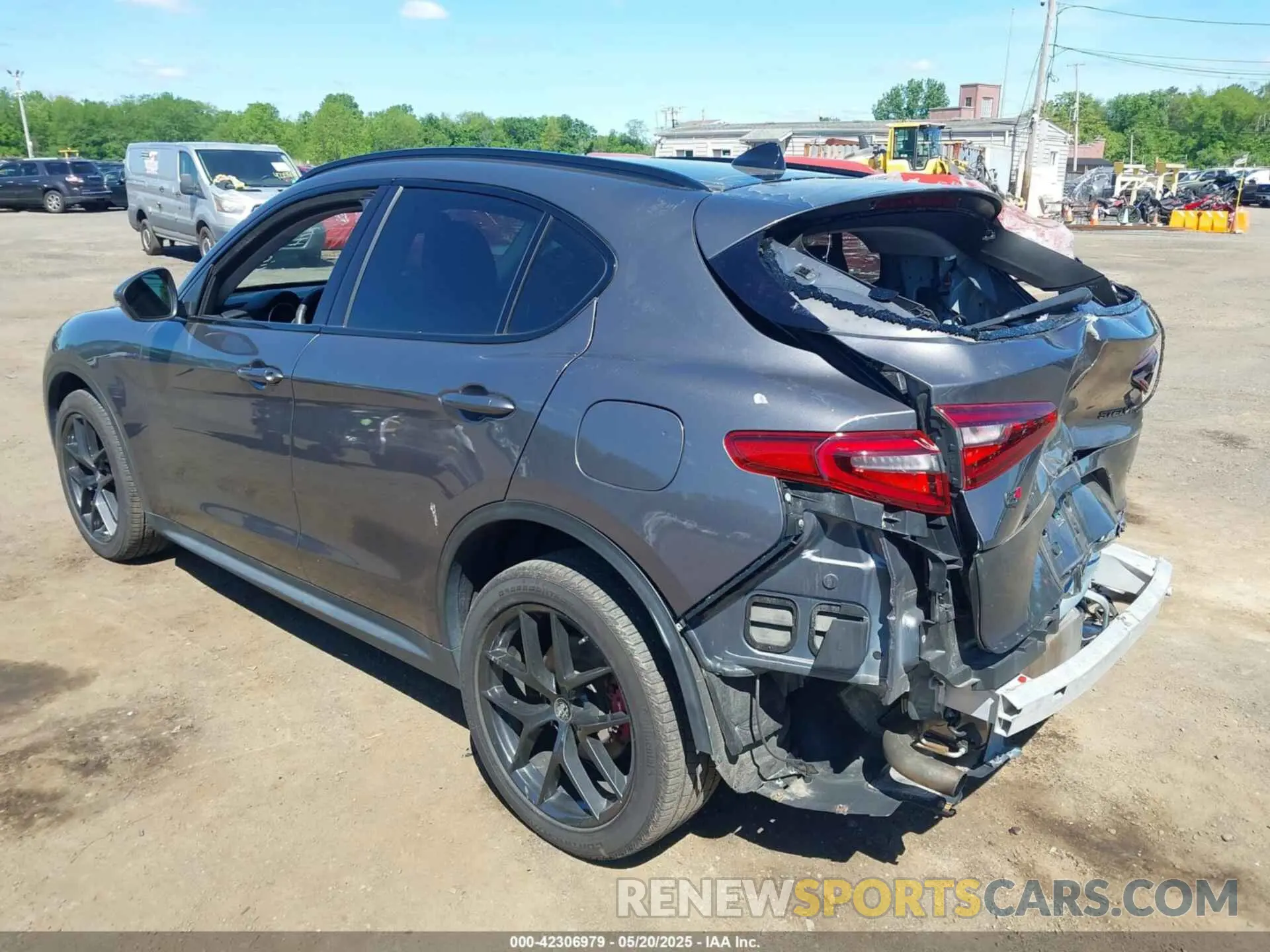 6 Photograph of a damaged car ZASPAKAN9K7C53367 ALFA ROMEO STELVIO 2019