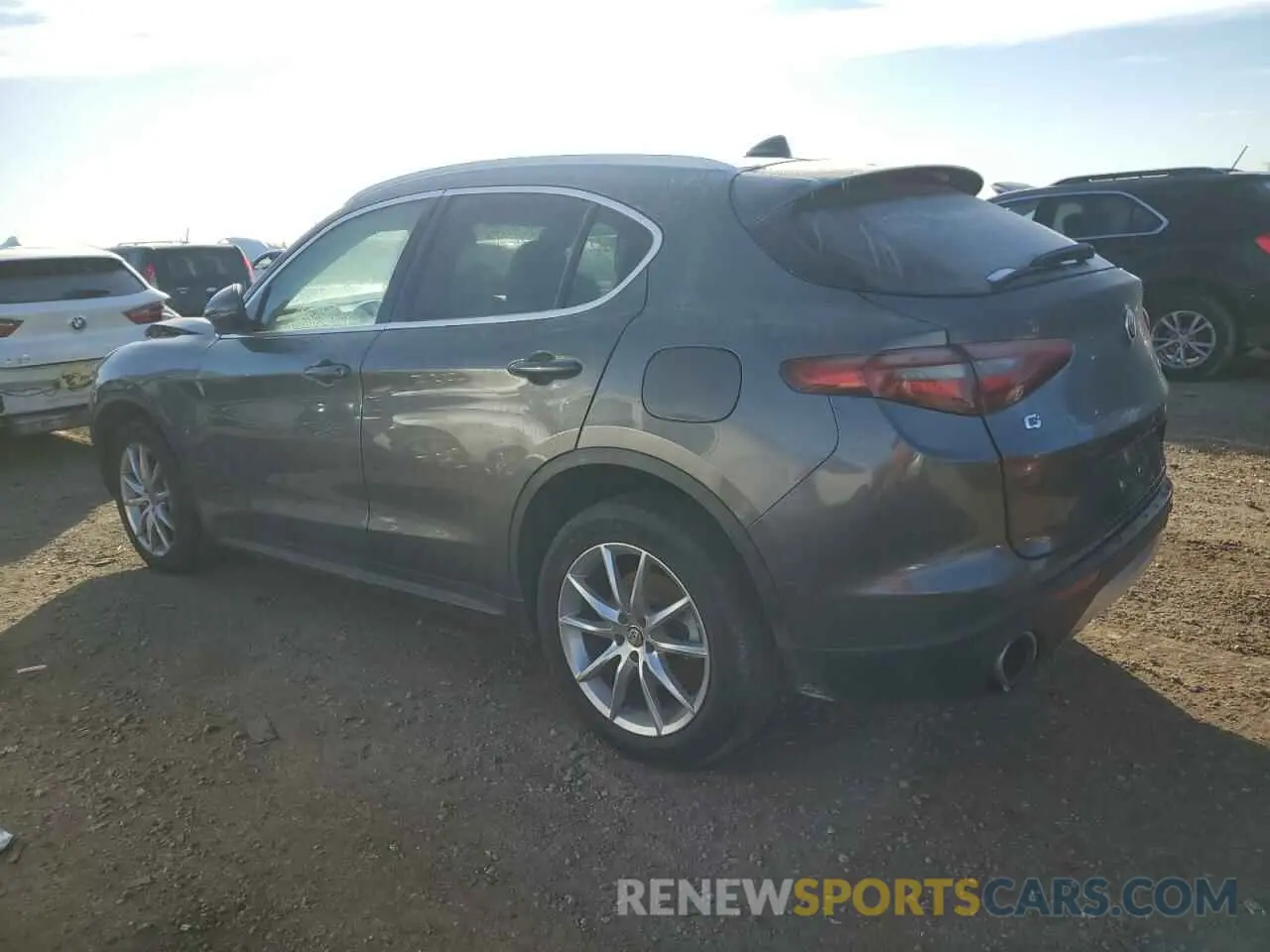 2 Photograph of a damaged car ZASPAKBN0K7C56432 ALFA ROMEO STELVIO 2019