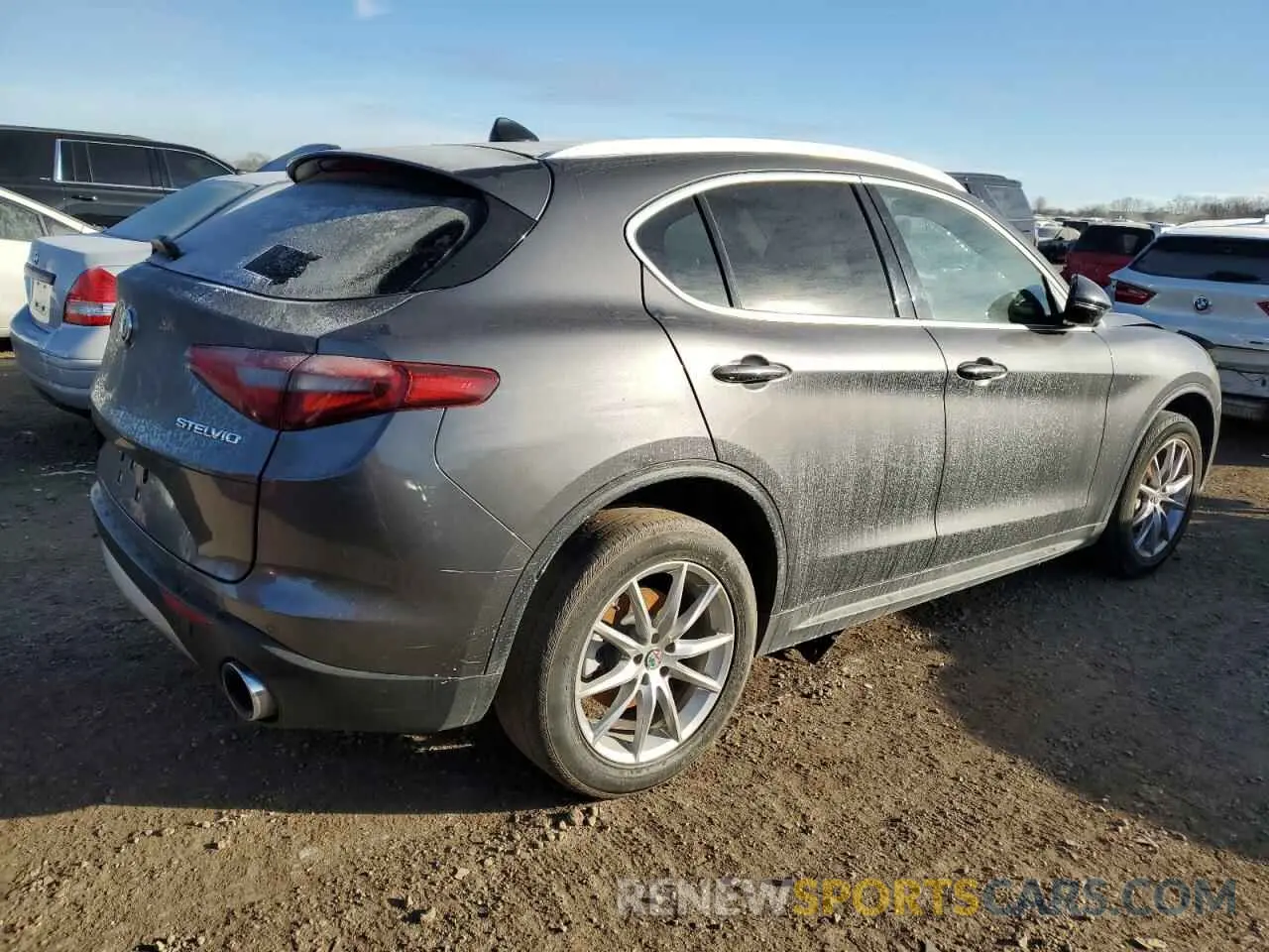 3 Photograph of a damaged car ZASPAKBN0K7C56432 ALFA ROMEO STELVIO 2019