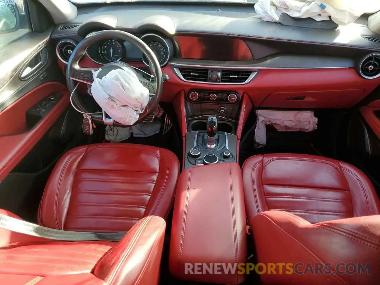 8 Photograph of a damaged car ZASPAKBN0K7C56432 ALFA ROMEO STELVIO 2019