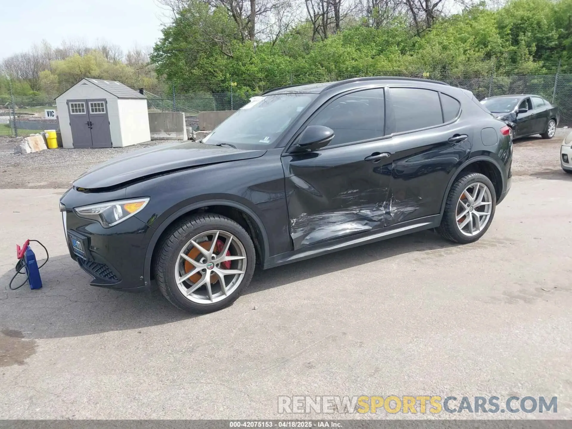 2 Photograph of a damaged car ZASPAKBN0K7C71772 ALFA ROMEO STELVIO 2019